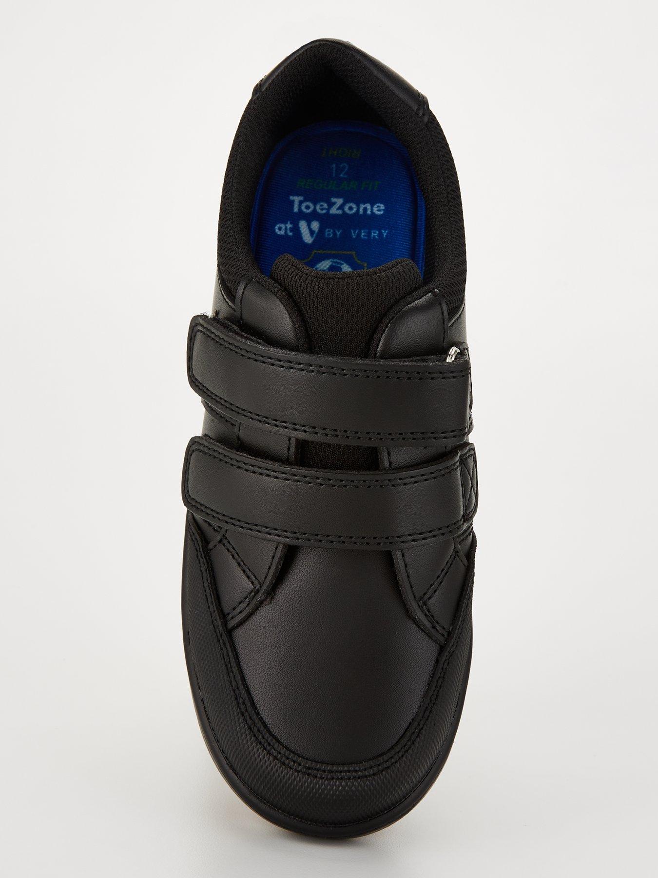  image of the-very-collection-toezone-younger-boys-leather-twin-strap-school-shoe