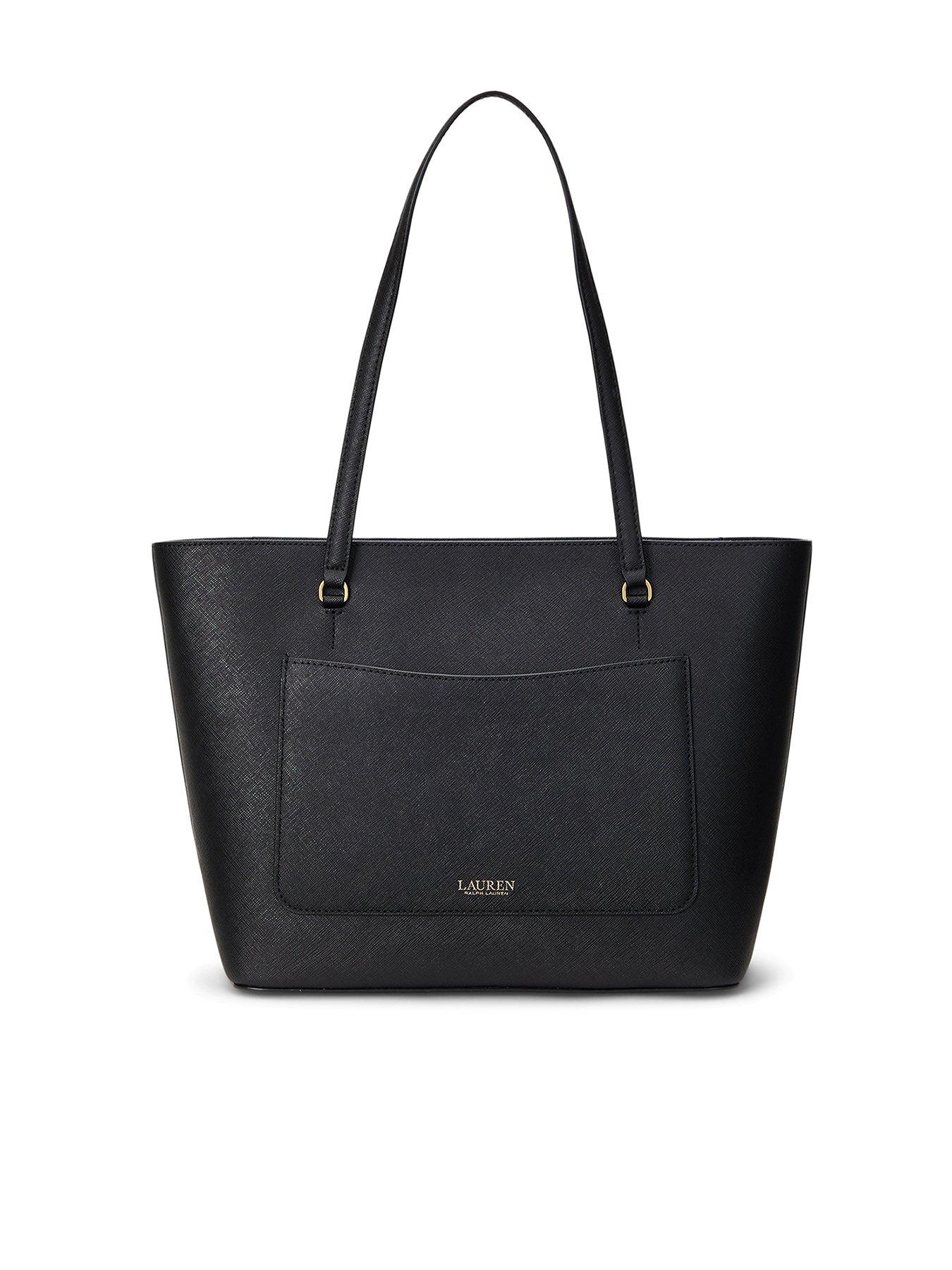 Lauren by Ralph Lauren Karly Medium Tote - Black