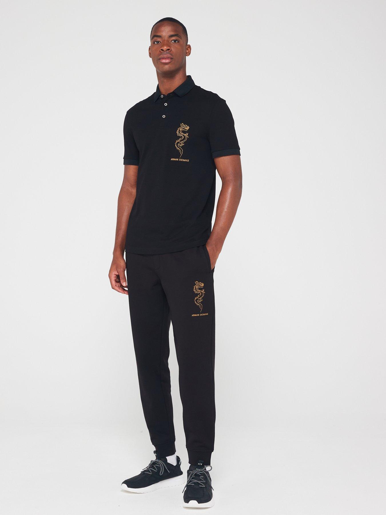 Armani Exchange Dragon Logo Jogger