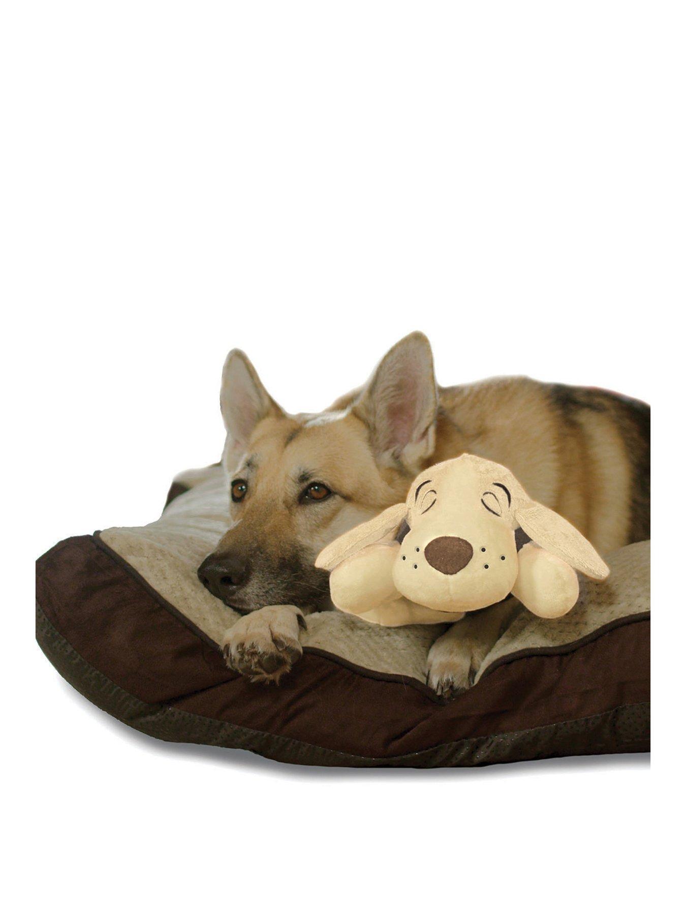 Image 1 of 4 of JML Huggie Pup Heartbeat Dog Toy