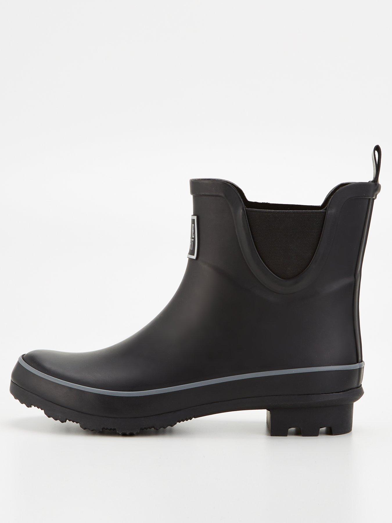 elle-sport-rubber-ankle-wellington-boot-black