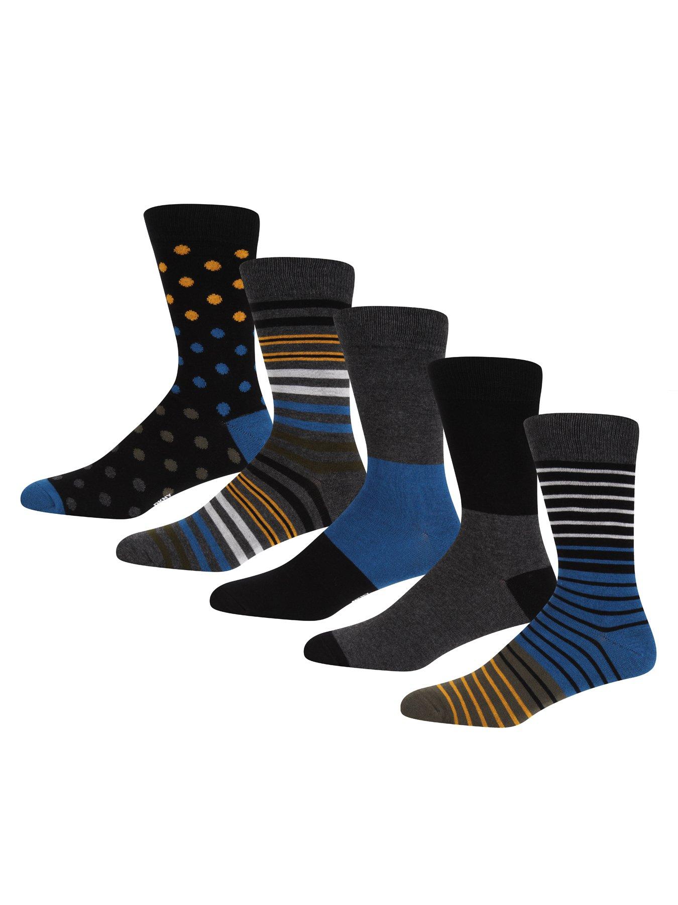 undefined 5 Pack Holt Socks - Multi