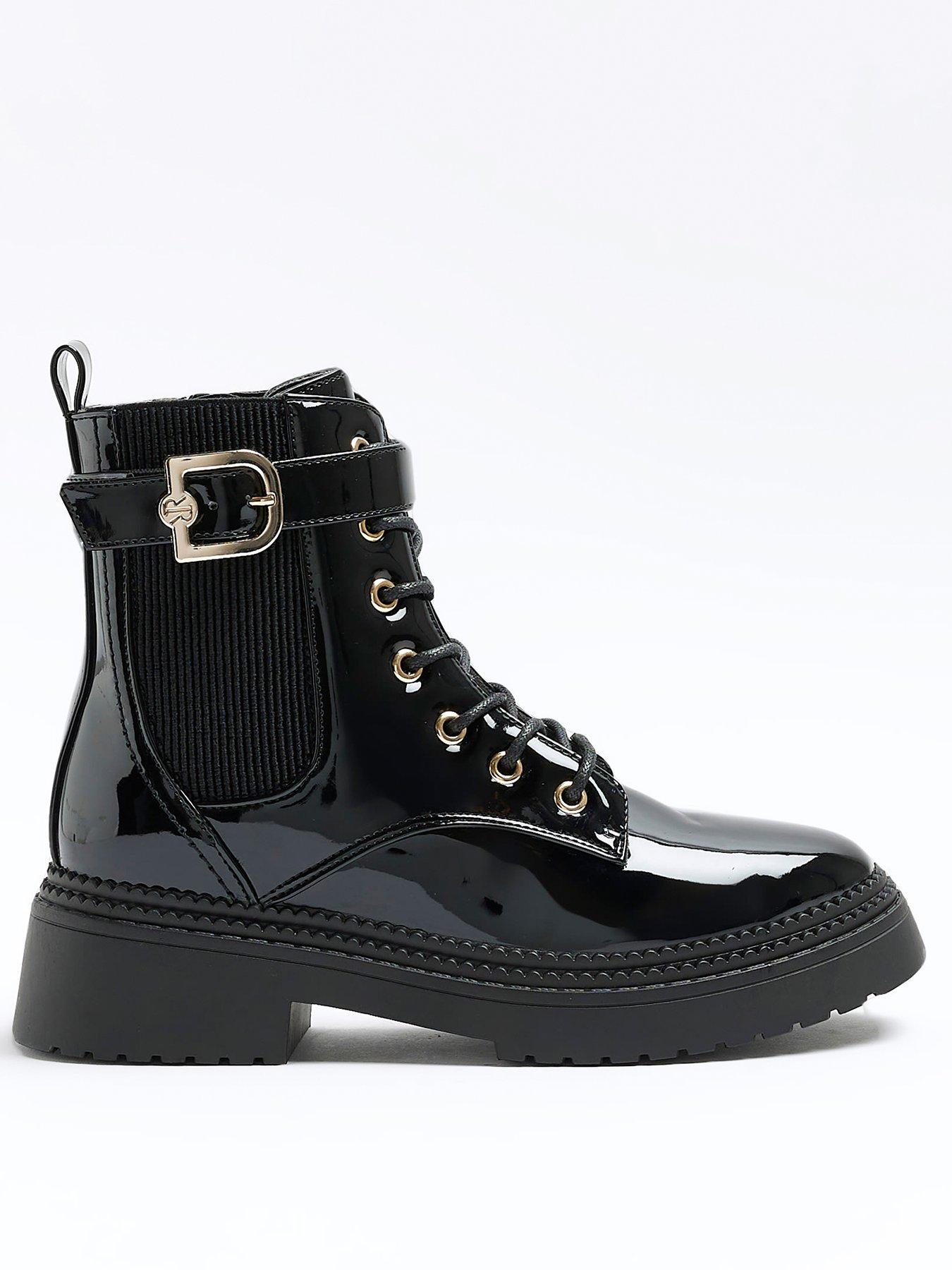 Lace up sale boots river island