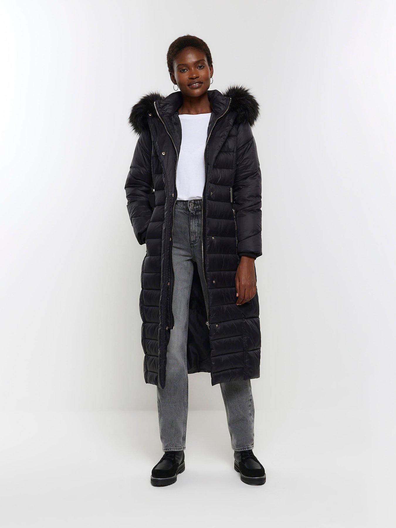 River island puffa coats on sale