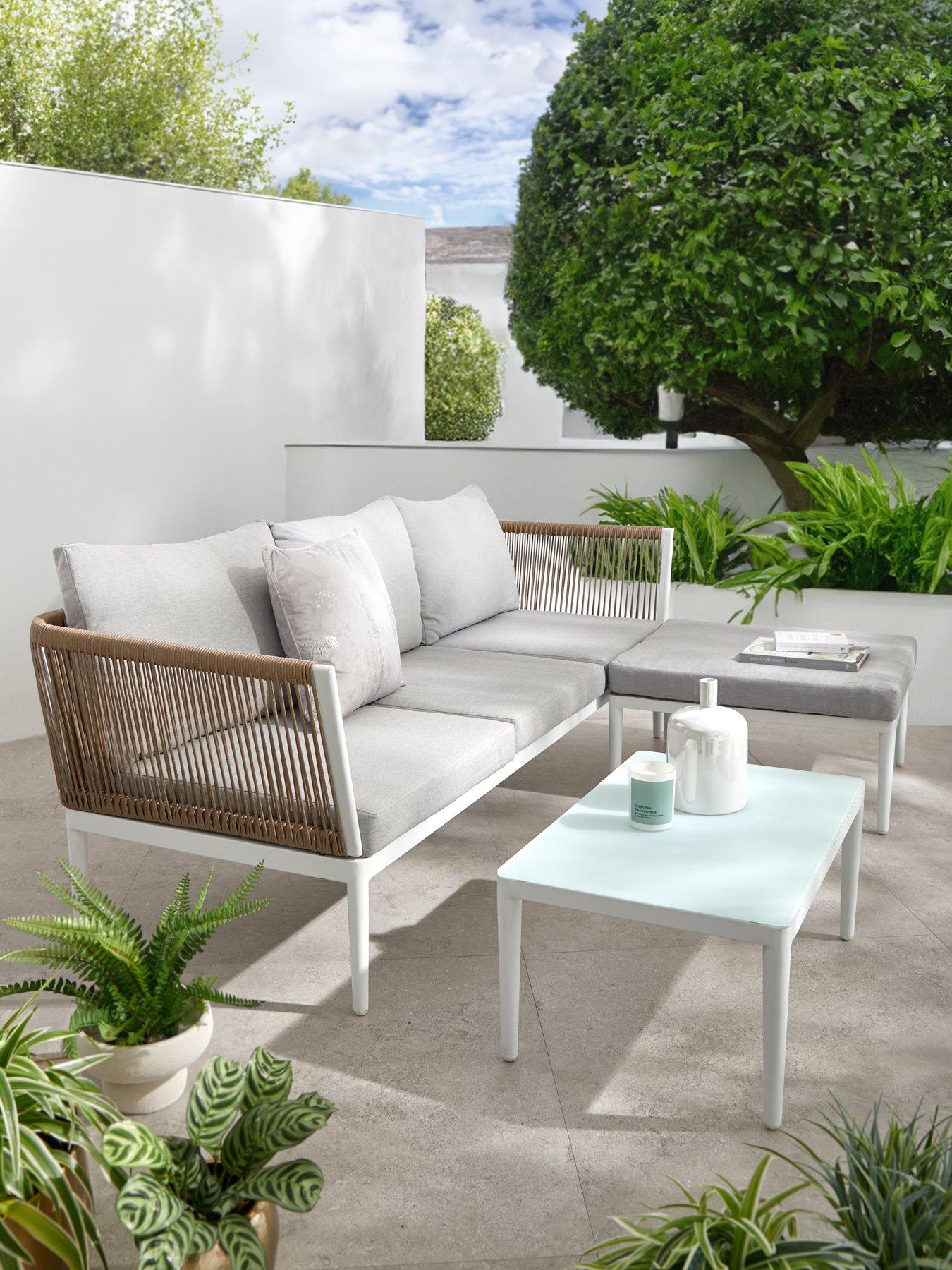 Very Home Seychelles Corner Set Garden Furniture Littlewoods