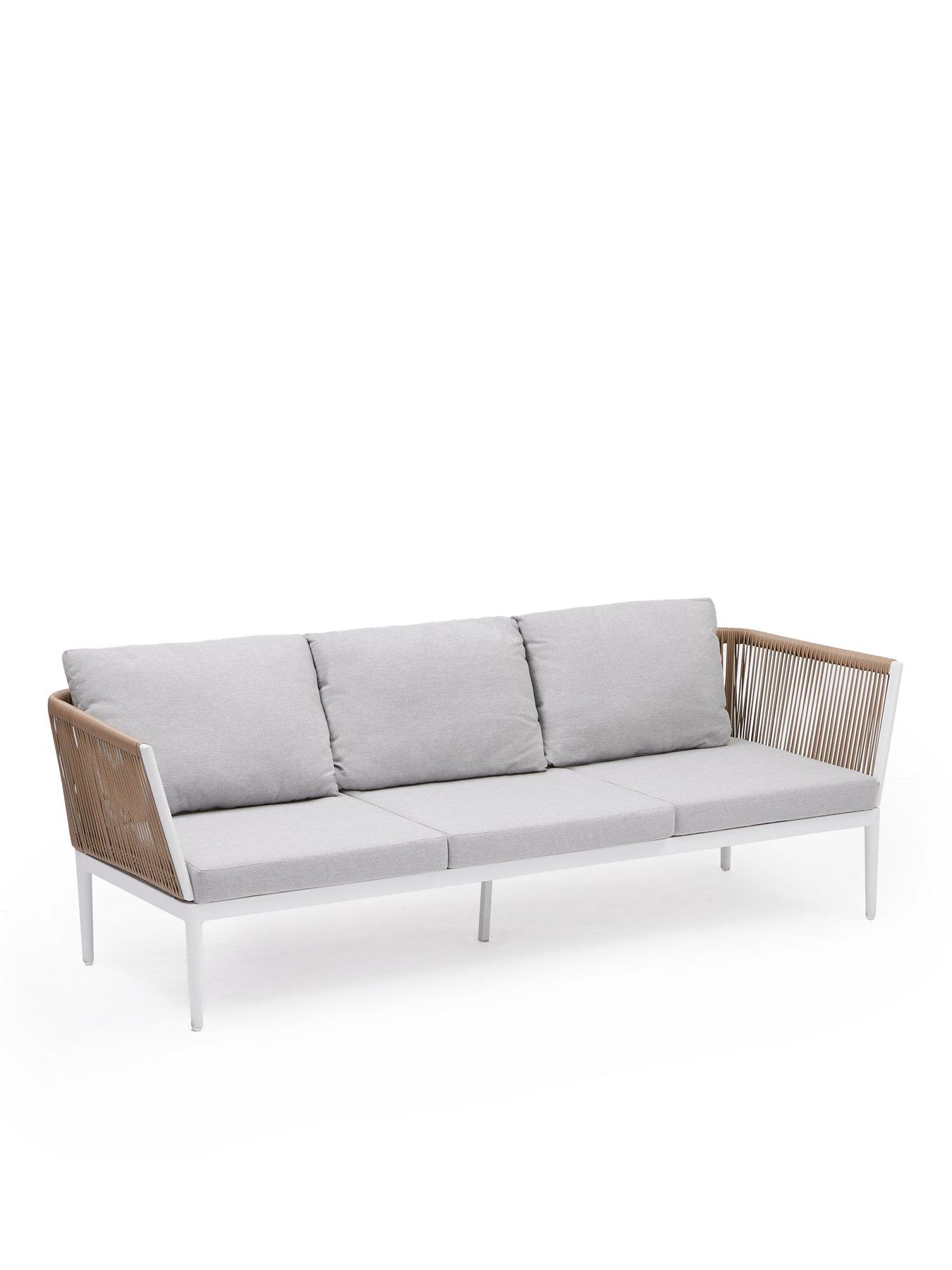 Image 4 of 6 of Very Home Seychelles Corner Set Garden Furniture&nbsp;3 Piece&nbsp;