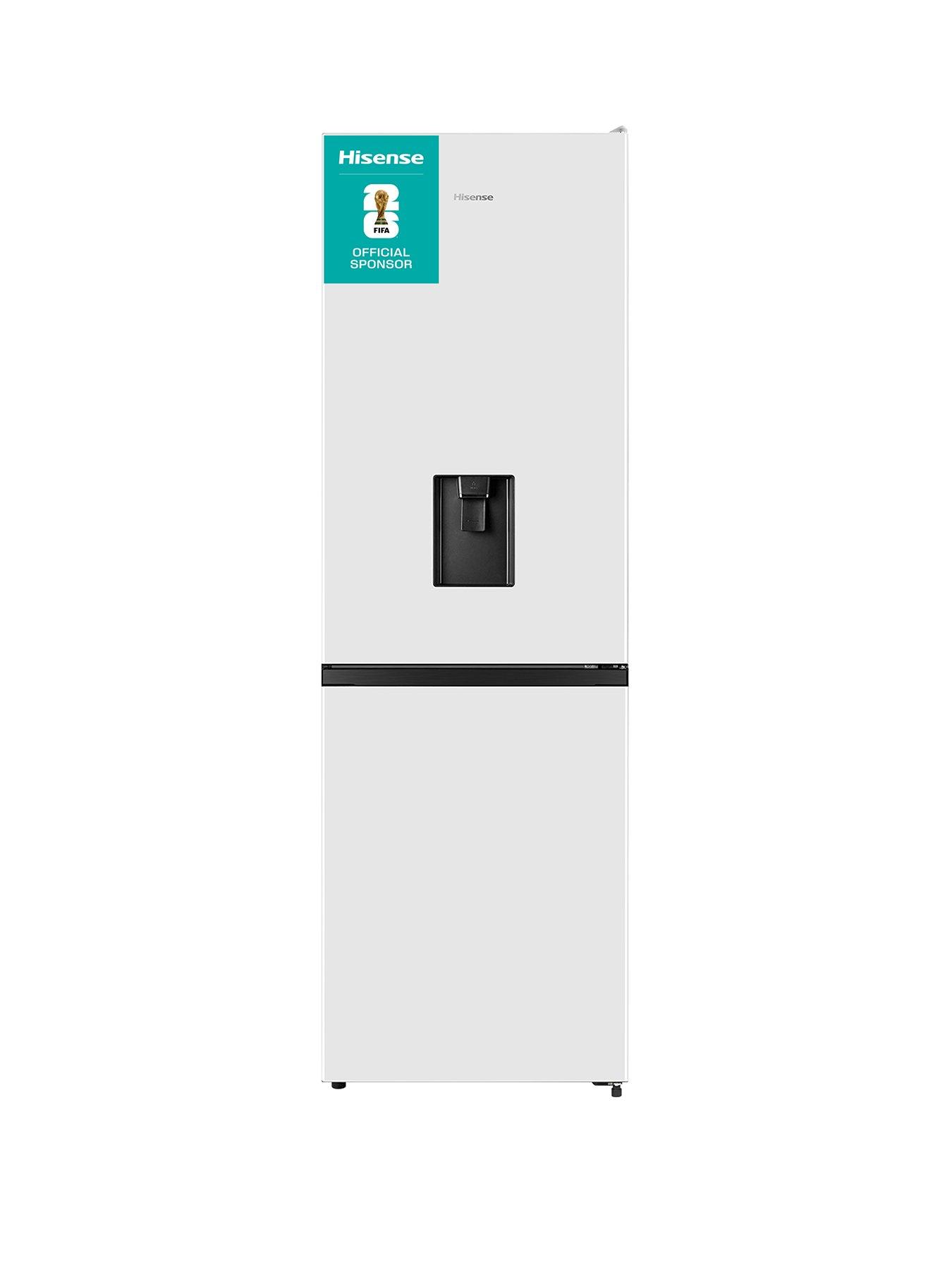 Image 1 of 7 of Hisense RB390N4WWE 60cm Wide, Total No Frost, Freestanding Fridge Freezer - White
