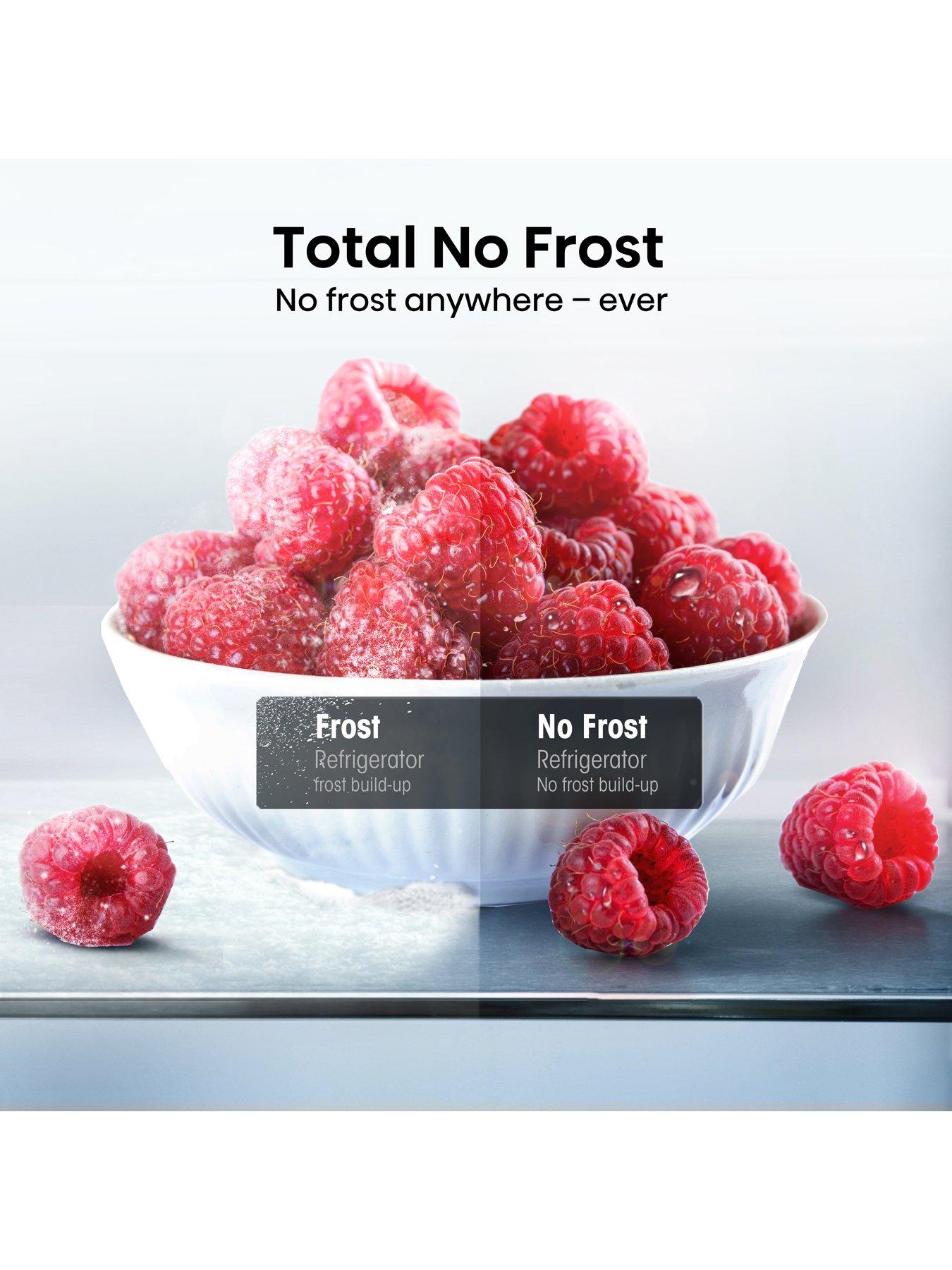  image of hisense-rb390n4wwe-60cm-wide-total-no-frost-freestanding-fridge-freezer-white
