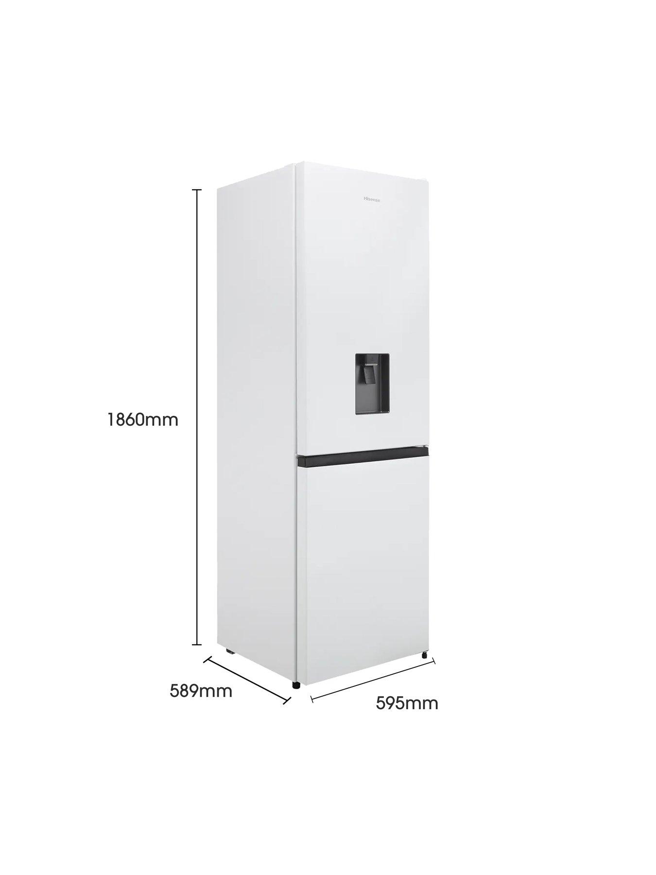 Image 6 of 7 of Hisense RB390N4WWE 60cm Wide, Total No Frost, Freestanding Fridge Freezer - White