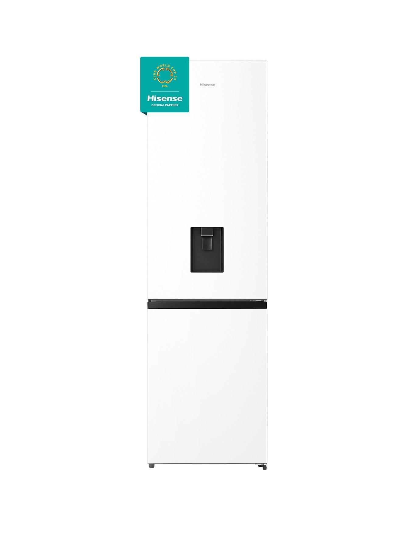 undefined RB435N4WWE 60cm Wide, Total No Frost, Freestanding Fridge Freezer - White