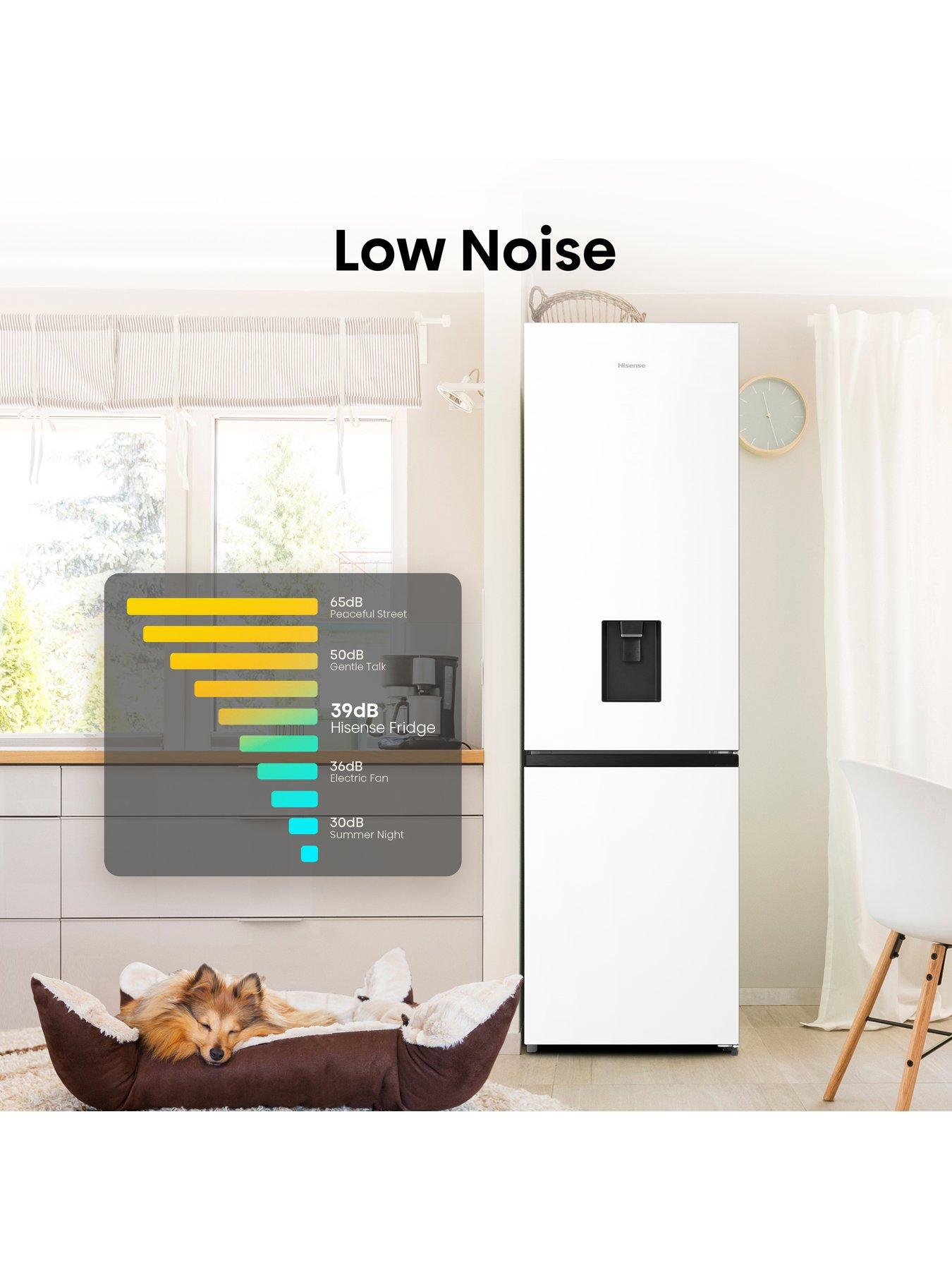 Image 5 of 7 of Hisense RB435N4WWE 60cm Wide, Total No Frost, Freestanding Fridge Freezer - White