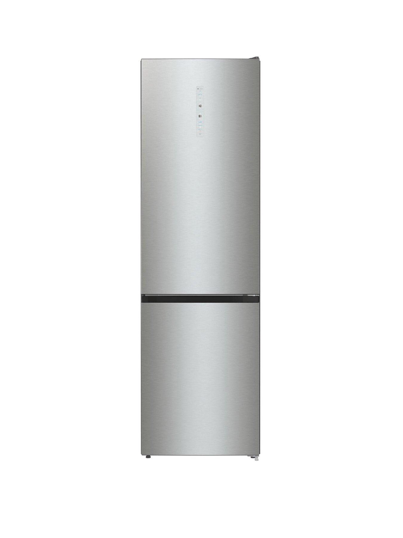 hisense-rb470n4sicuk-60cm-wide-total-no-frost-c-rating-freestanding-fridge-freezer-stainless-steel