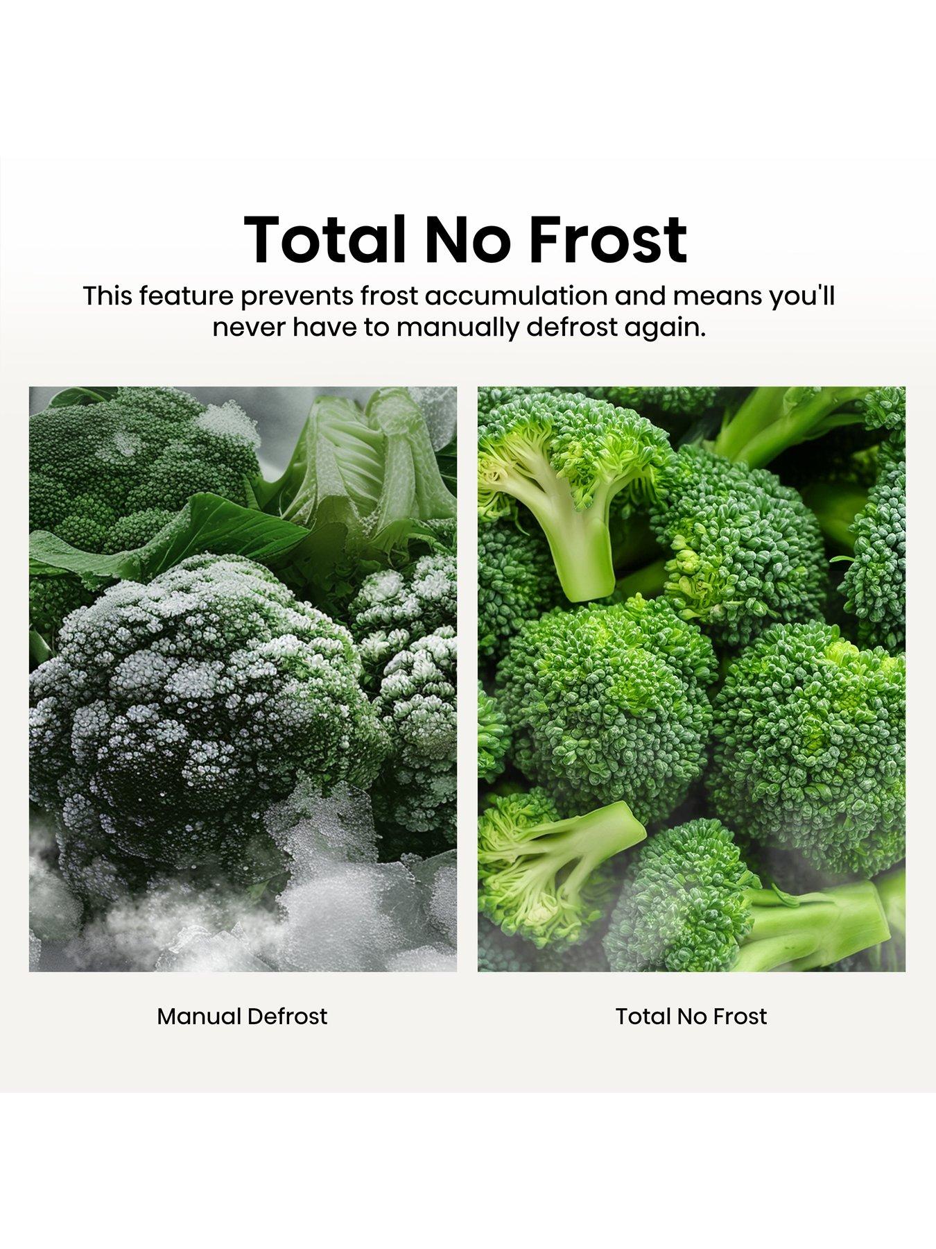  image of hisense-rb470n4sfcuk-60cm-wide-total-no-frost-c-rating-freestanding-fridge-freezer-black-stainless-steel