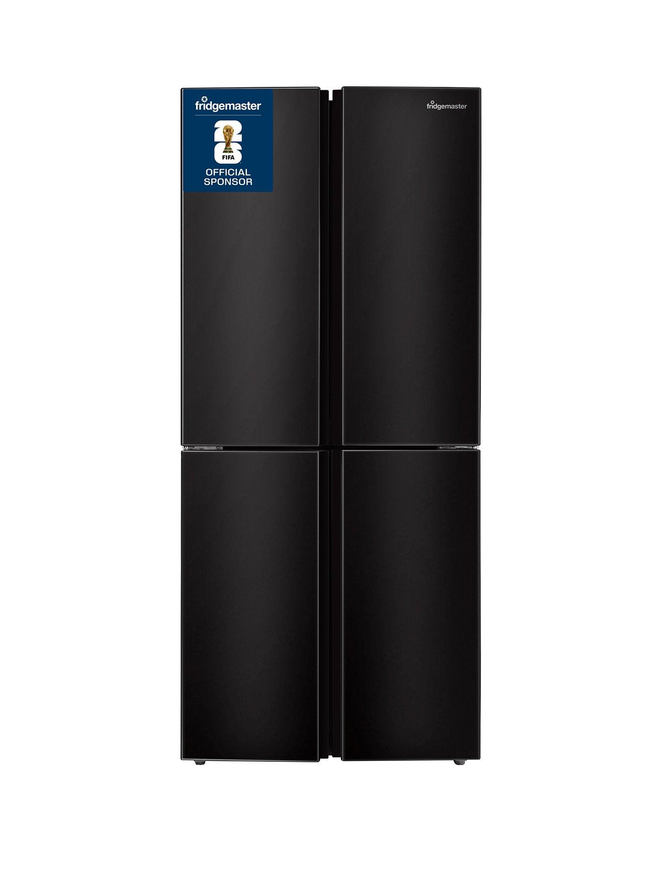 fridgemaster-mq79394eb-80cm-cross-door-american-fridge-freezer-black