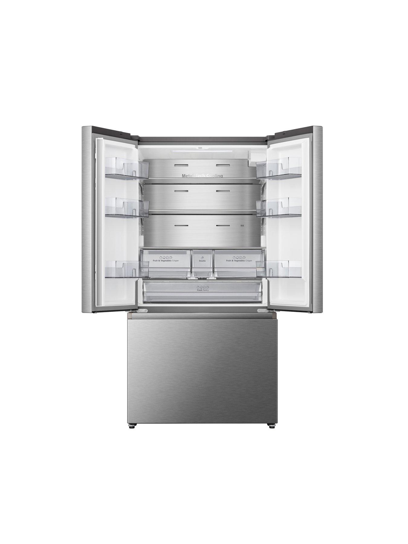  image of hisense-rf815n4sese-pureflat-90cm-french-door-american-fridge-freezer-stainless-steel