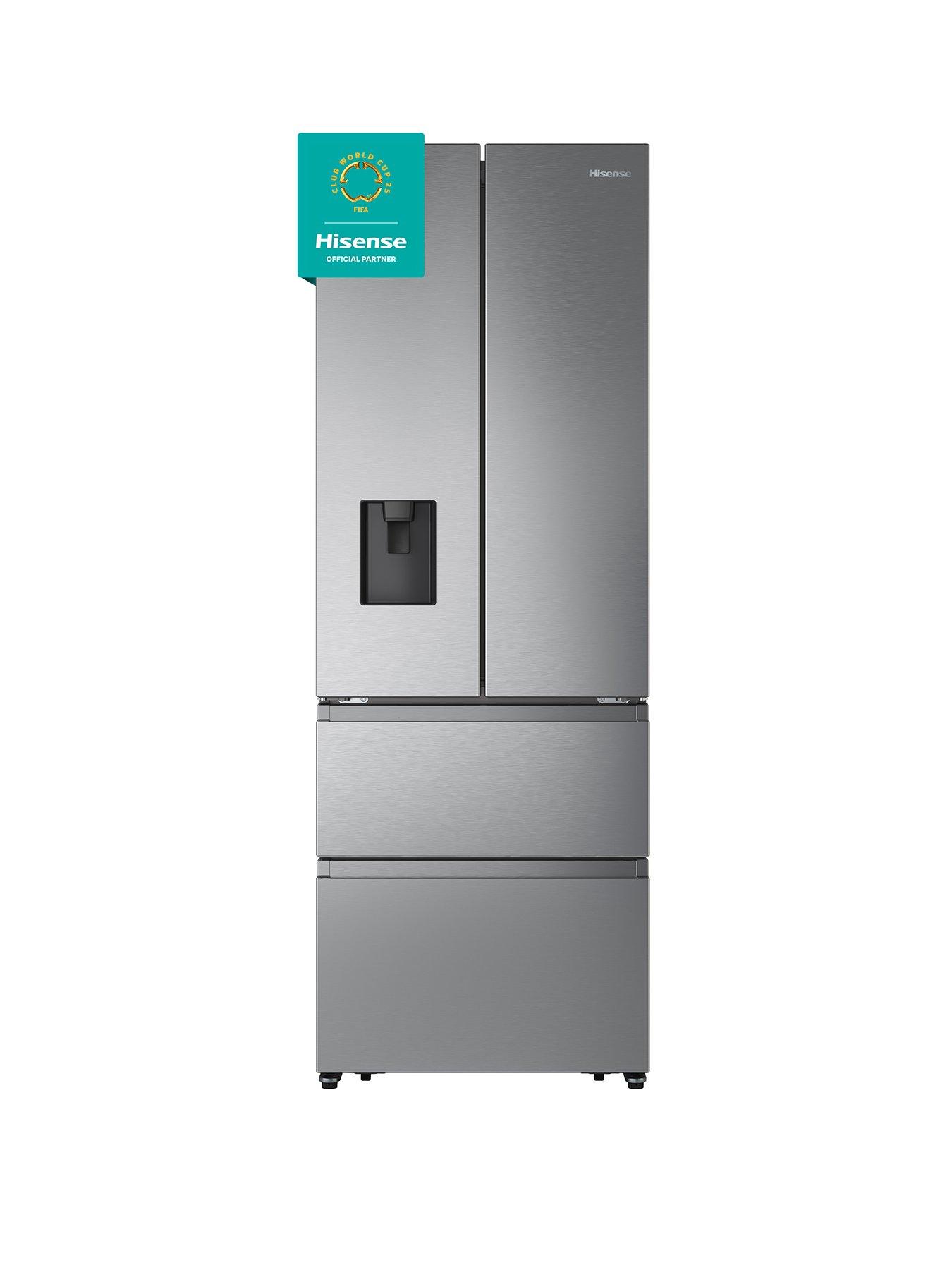 undefined RF632N4WIE 70cm Wide French Door, American Fridge Freezer - Stainless Steel