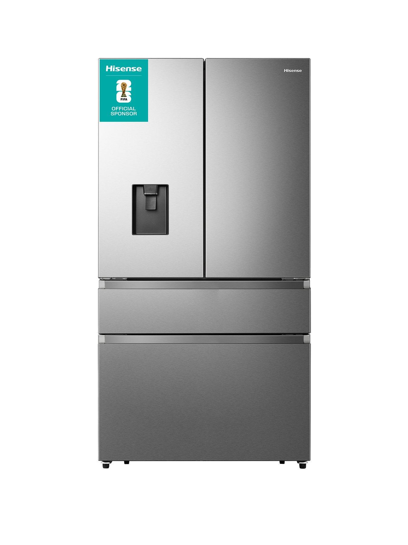 Hisense RF749N4SWSE Pureflat 90cm French Door, American Fridge Freezer - Stainless Steel