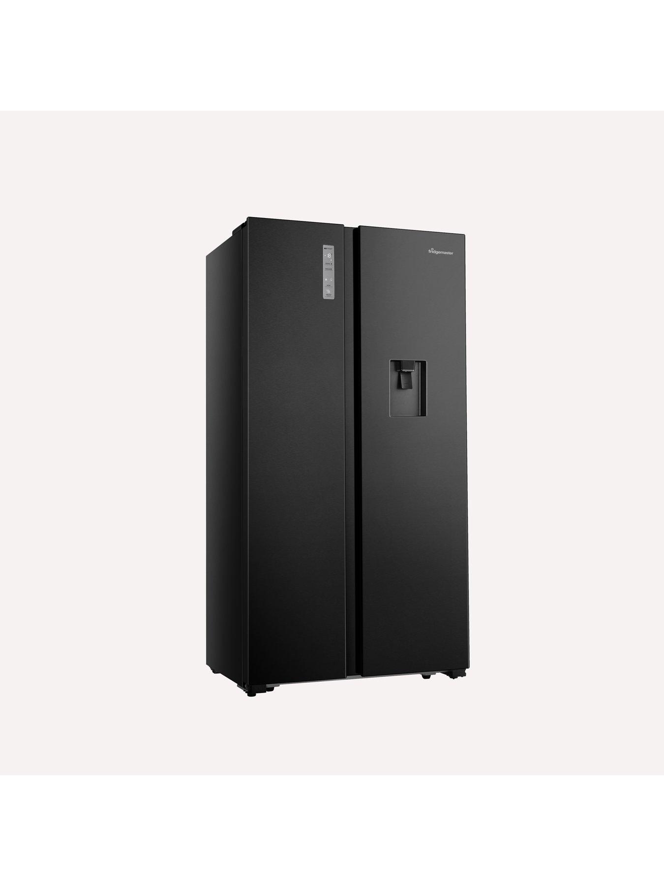 Image 4 of 7 of Fridgemaster MS91520DEB 90cm Wide Side by Side, American Fridge Freezer - Black