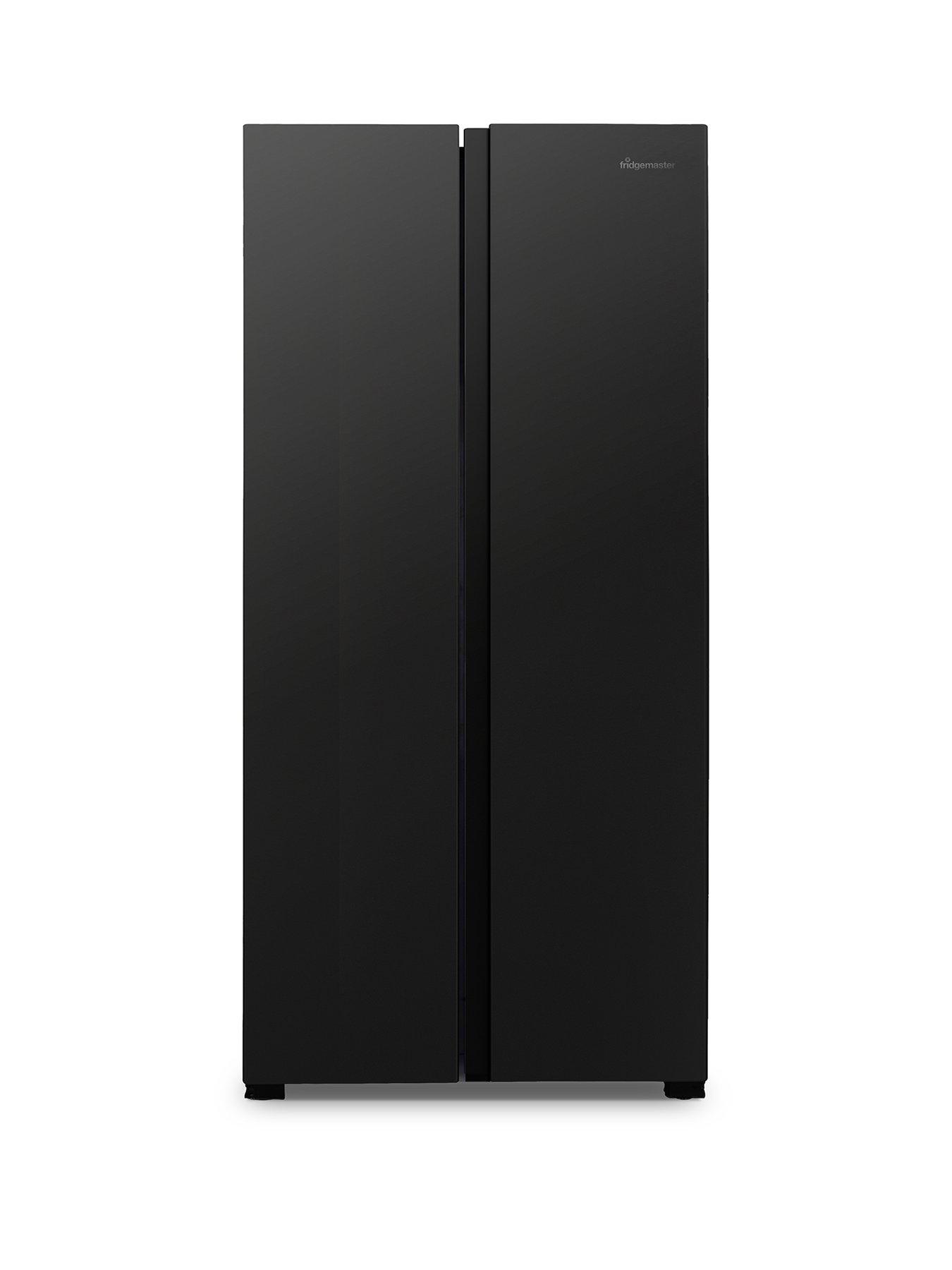 undefined MS83430EB 80cm Wide Side by Side, American Fridge Freezer - Black