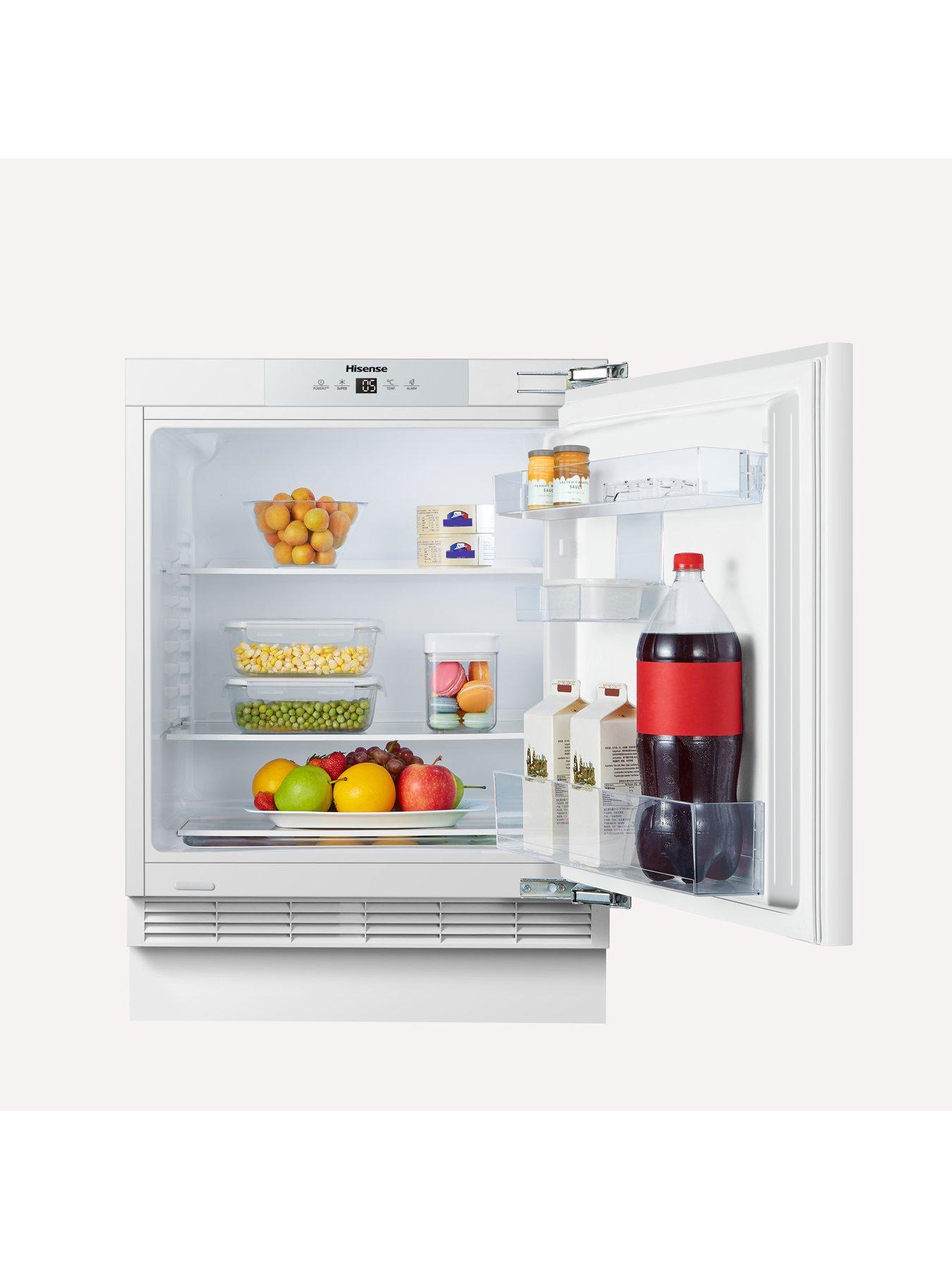  image of hisense-rul178d4awe-intergrated-fridge-freezers-white