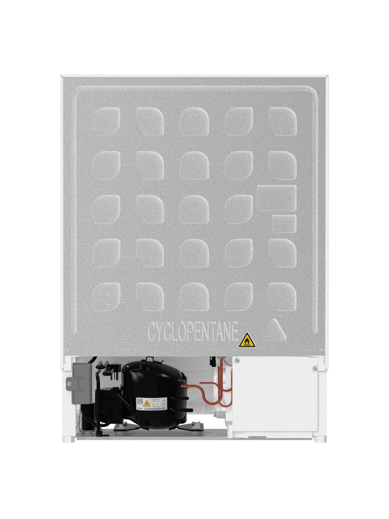  image of hisense-fuv124d4awe-integrated-undercounter-freezer-white