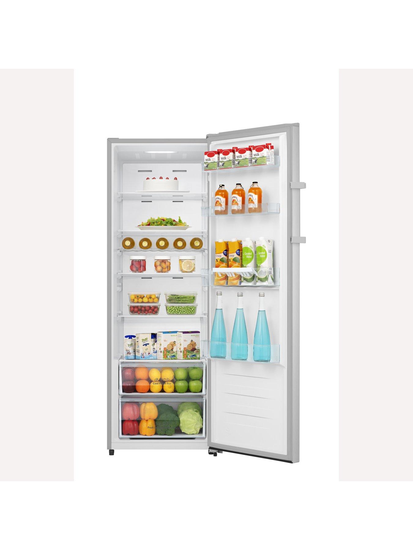 Image 3 of 6 of Hisense RL415N4ACE 60cm Wide, FREESTANDING TALLER FRIDGE - Stainless Steel