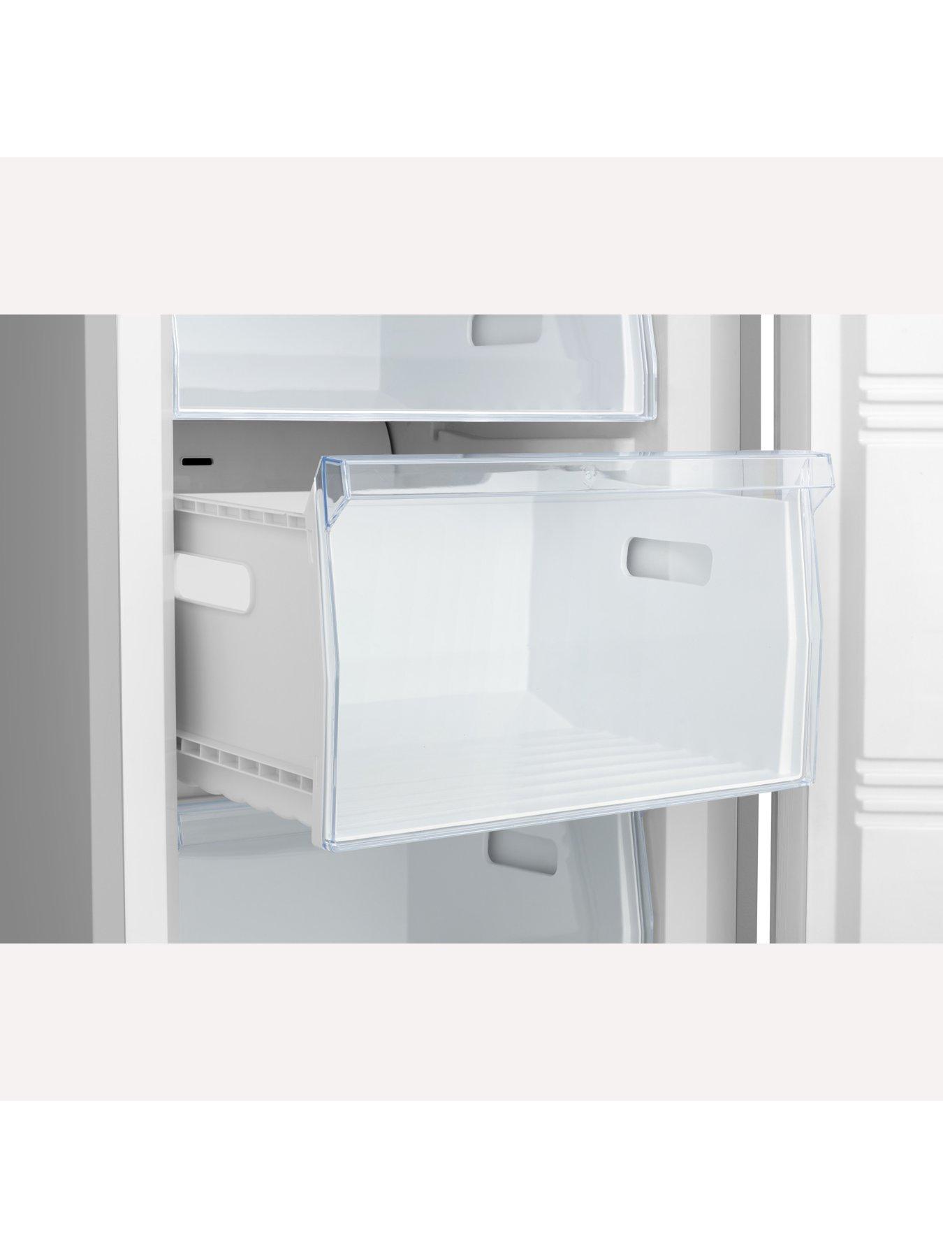  image of hisense-fv298n4ace-60cm-wide-freestanding-fridge-freezer-stainless-steel