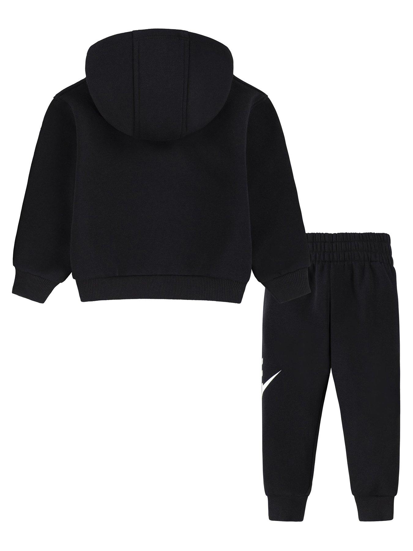 Infant black nike tracksuit online