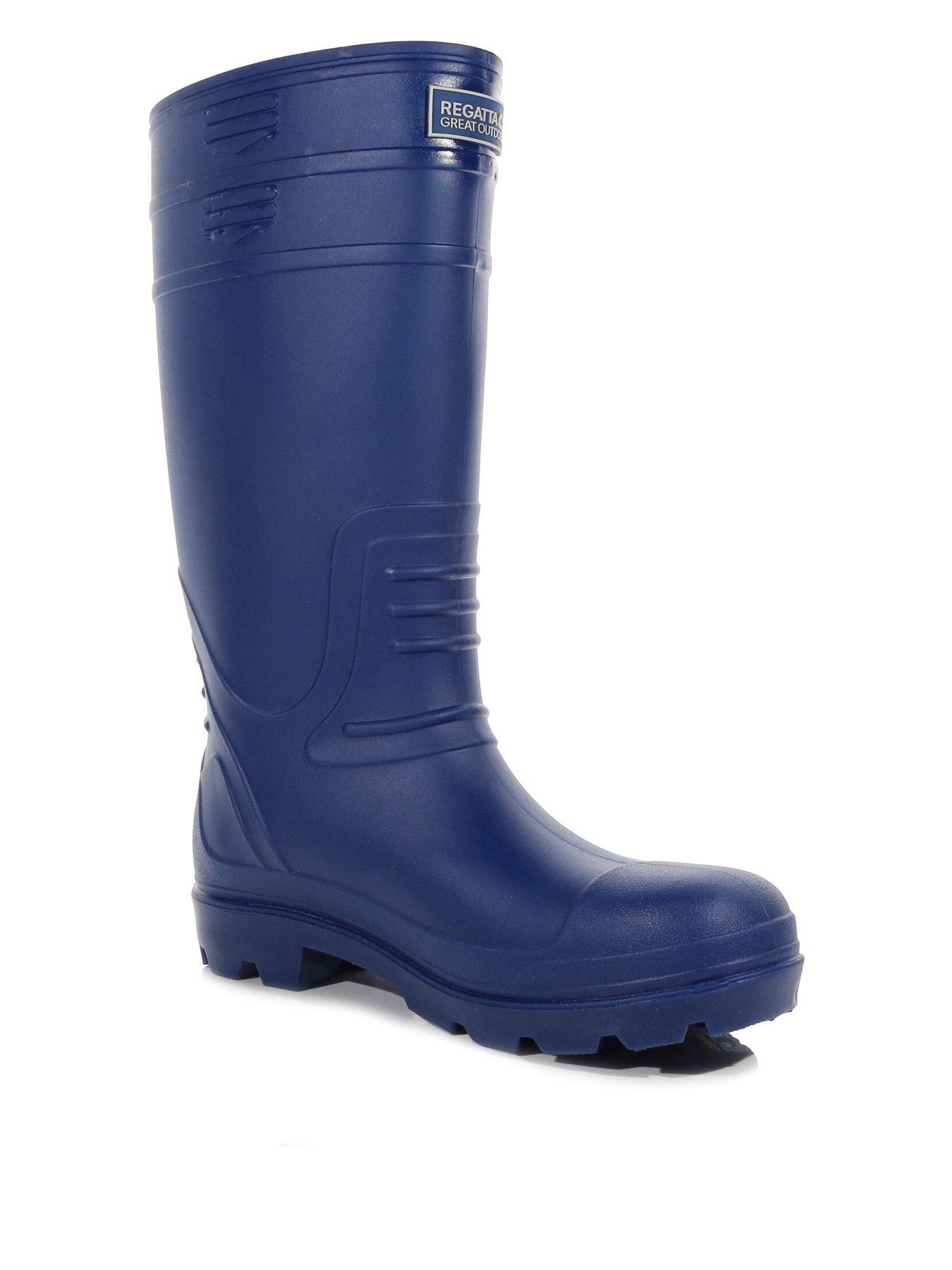 Vendeavour Mens Wellies Navy