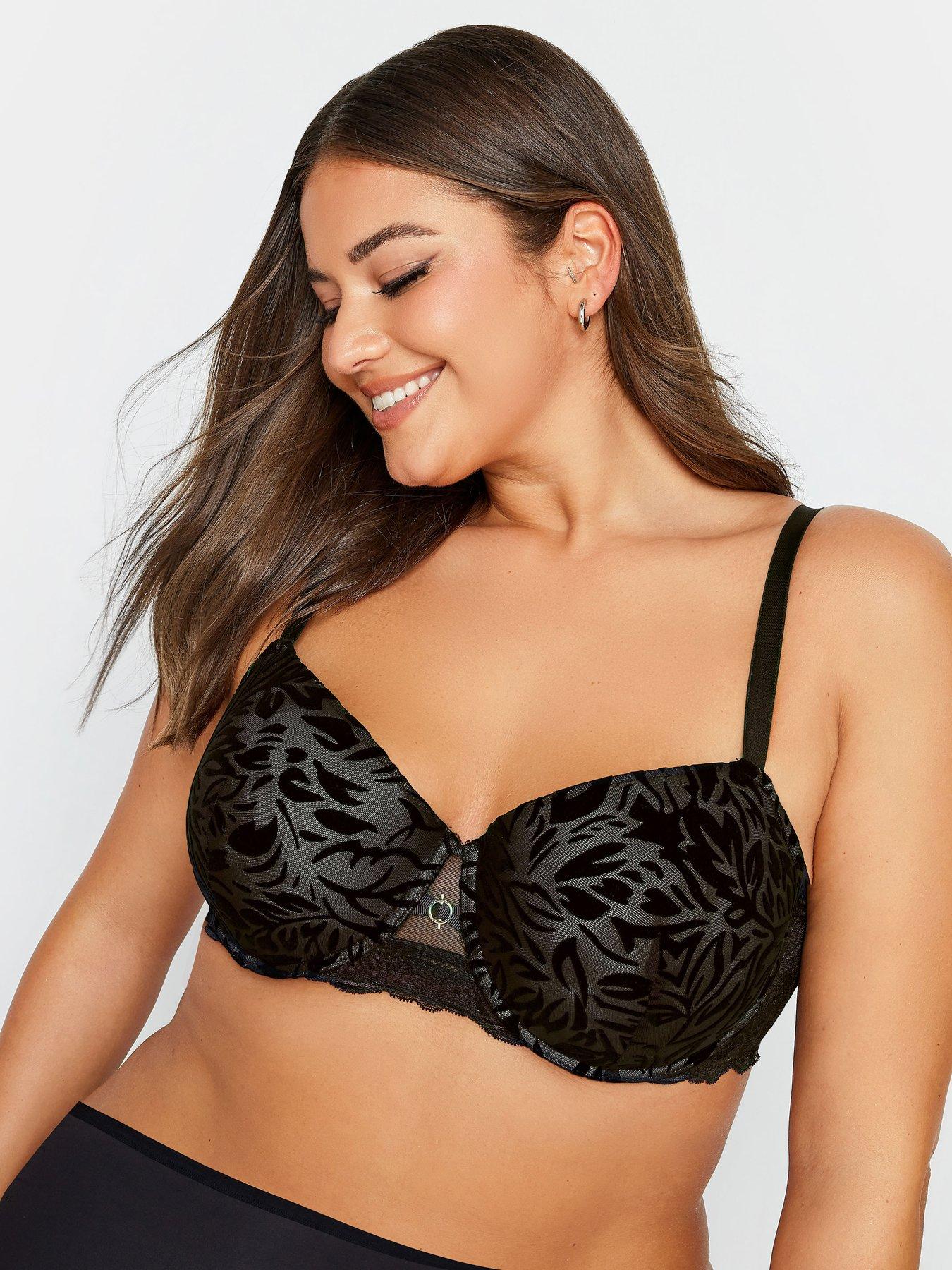 Curvy Kate Stand Out Scooped Plunge Bra - Black