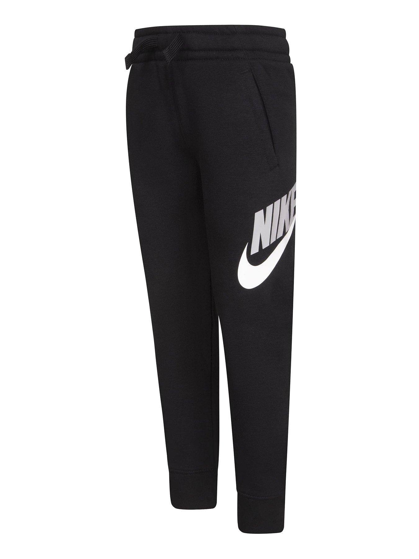 Nike Older Girls Nike Air Club Jogging Bottoms Black littlewoods