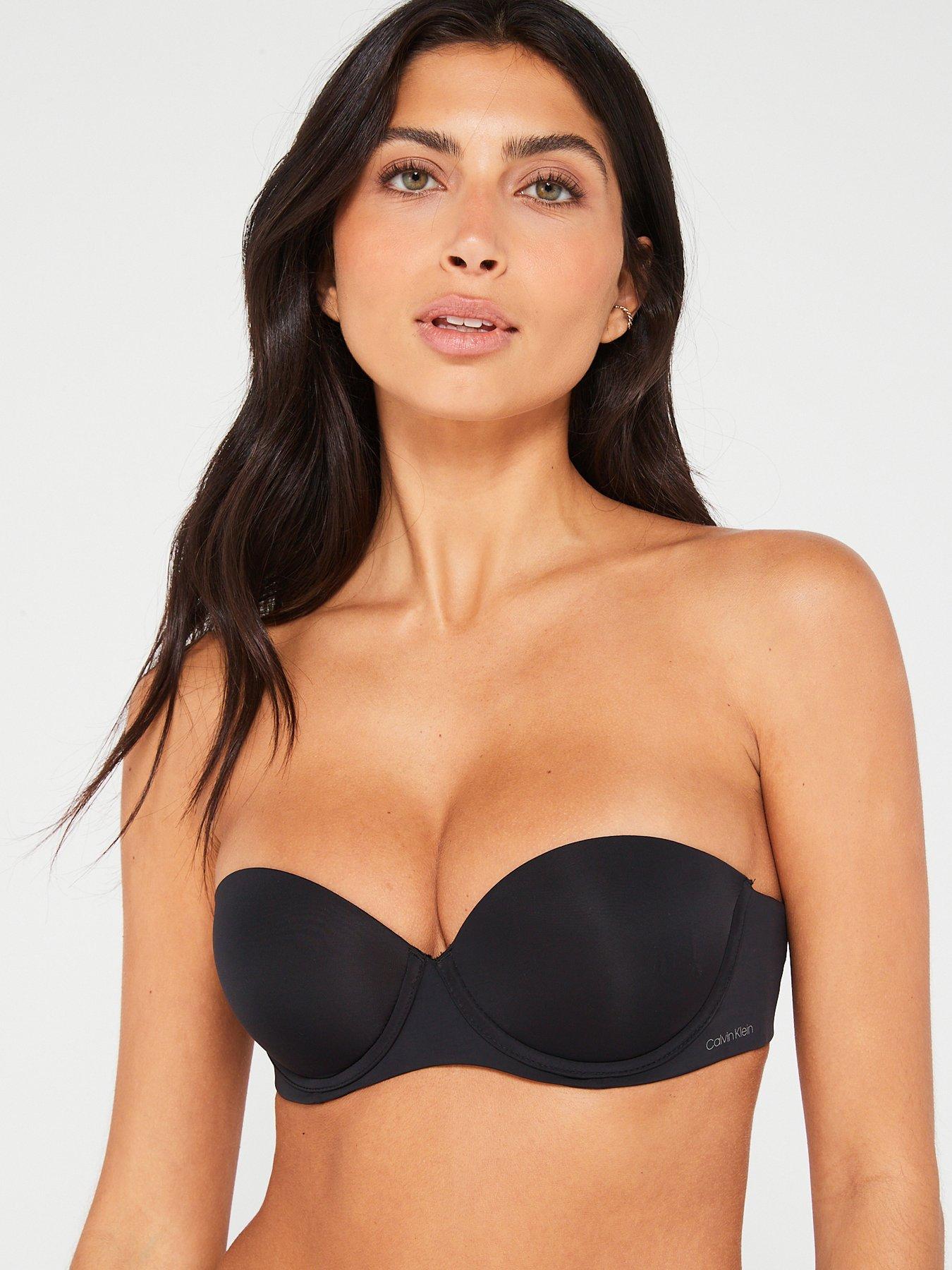 Cleo by Panache Faith Moulded Plunge Bra - Black