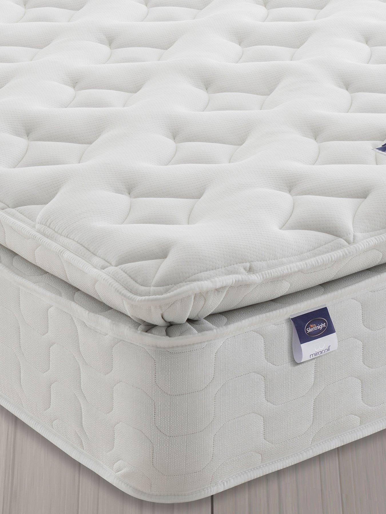 Image 3 of 7 of Silentnight Miracoil Memory Pillowtop Mattress - Firm