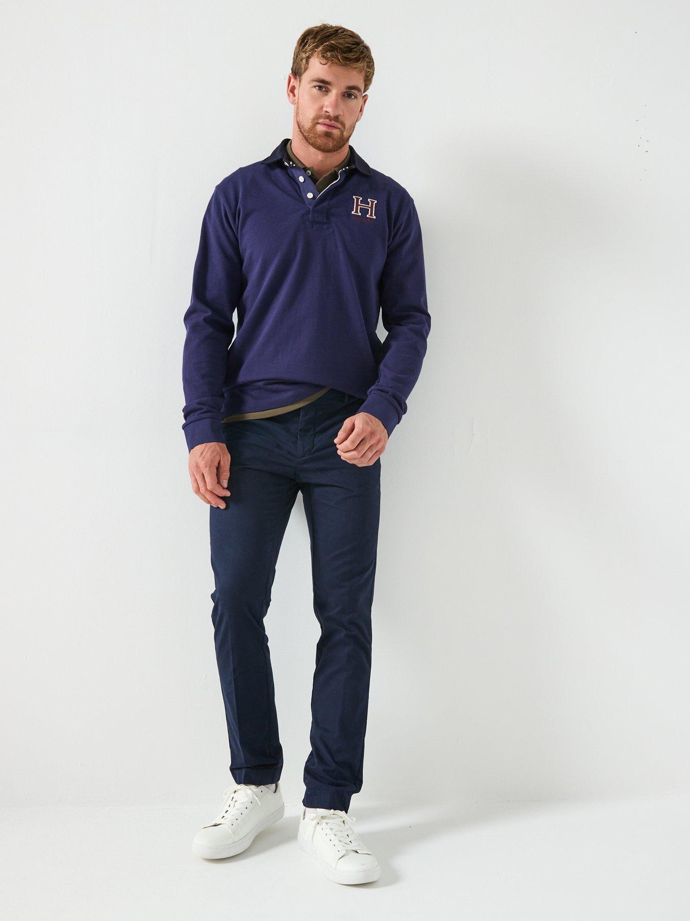  image of hackett-kensington-chino-navy