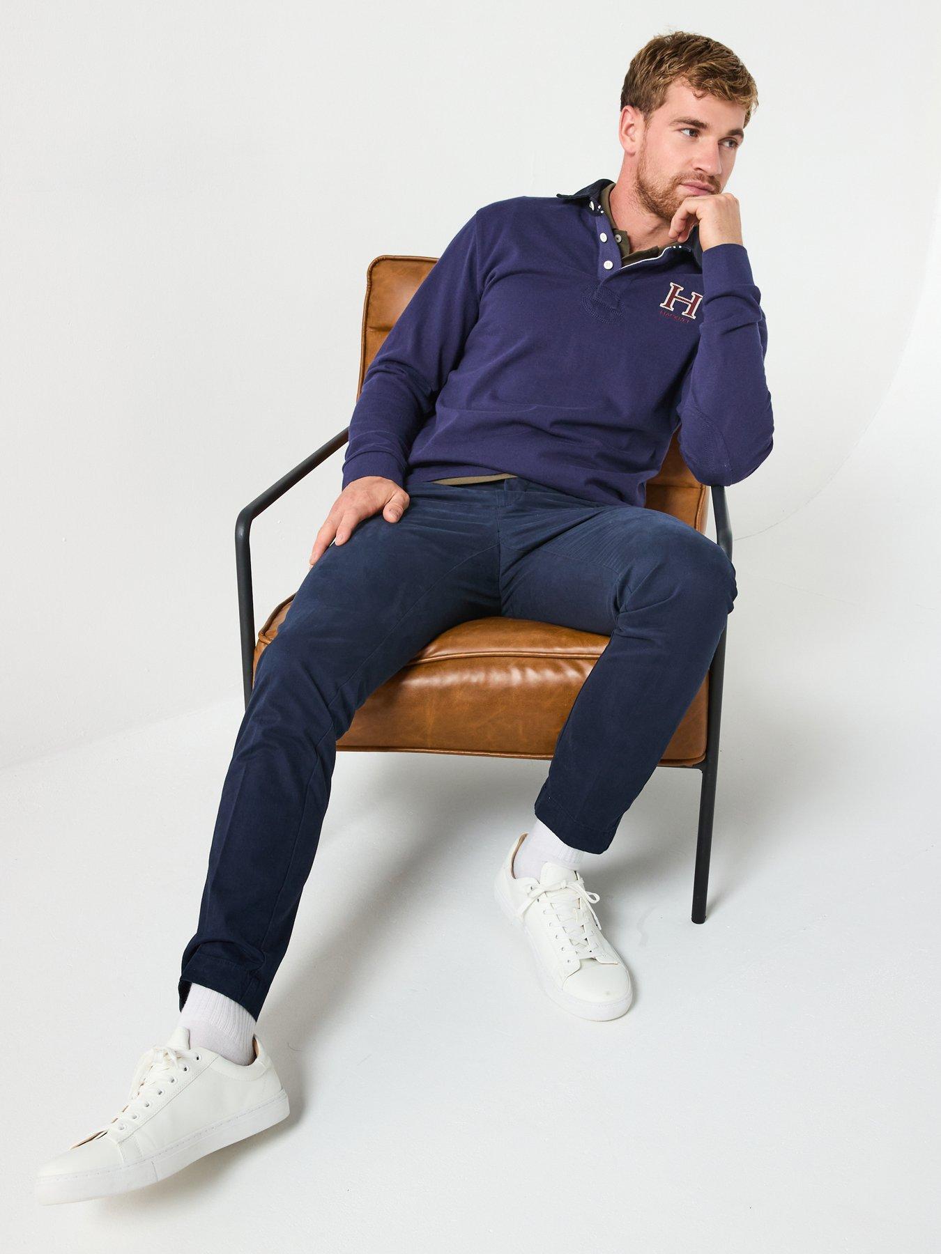 Image 6 of 6 of Hackett Kensington Chino - Navy