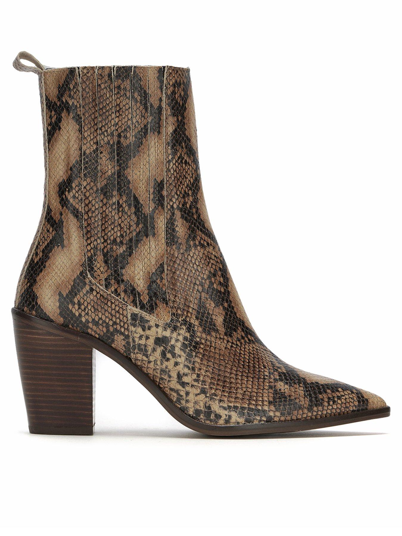 Topshop snake 2024 print boots