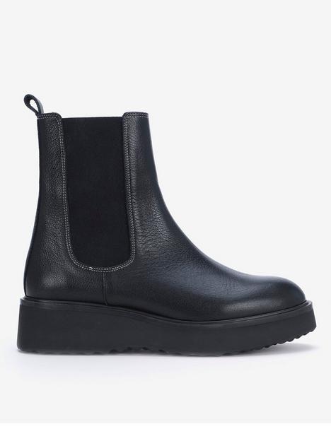 mint-velvet-black-wedge-sole-ankle-boots