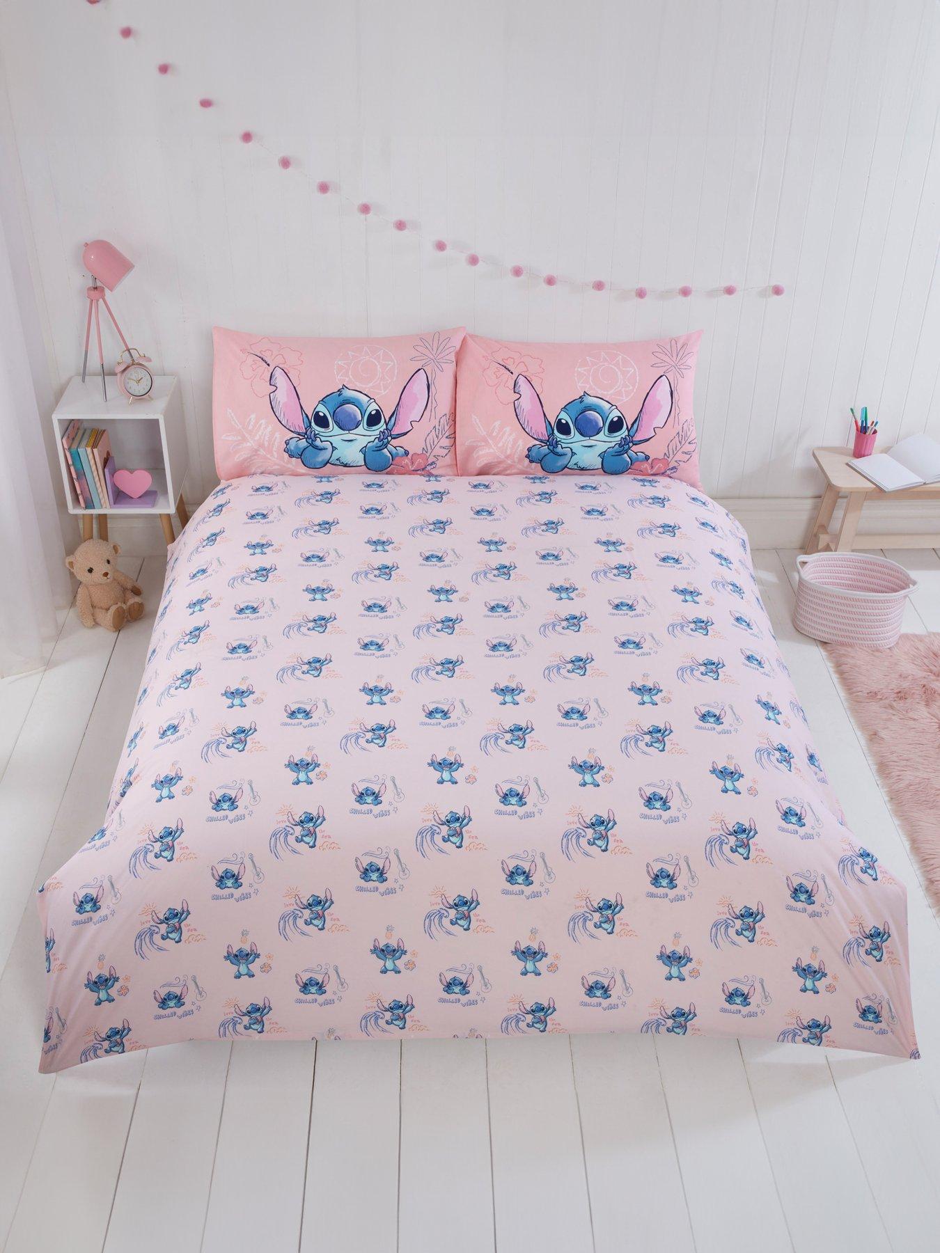 Image 3 of 7 of Disney Stitch Aloha Duvet Cover&nbsp;Set - Pink