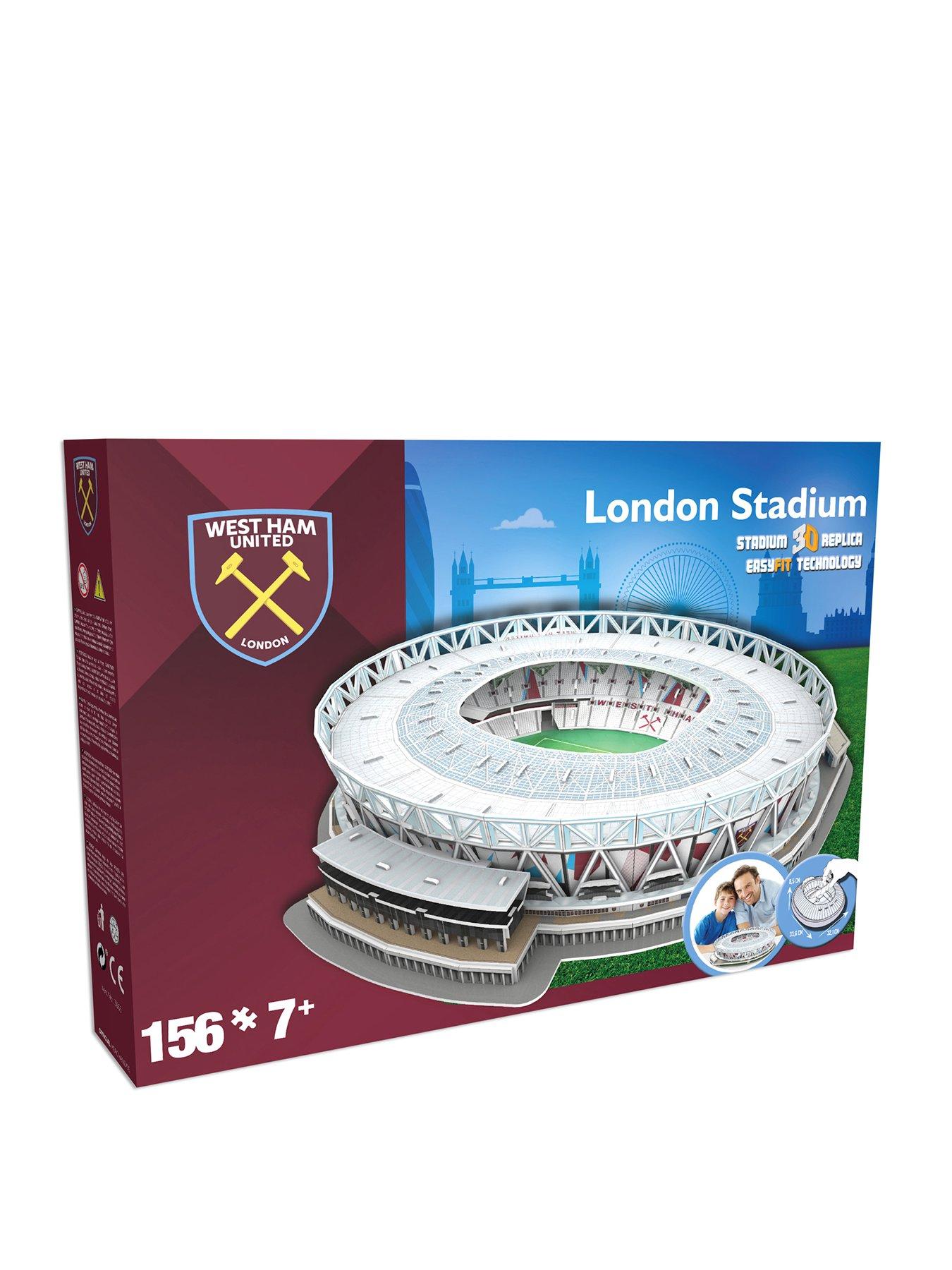 Image 1 of 4 of University Games West Ham United 3D Stadium Puzzle