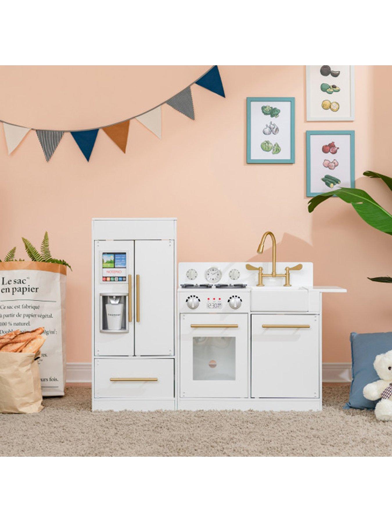 Teamson Kids Little Chef Chelsea Modern Play Kitchen White