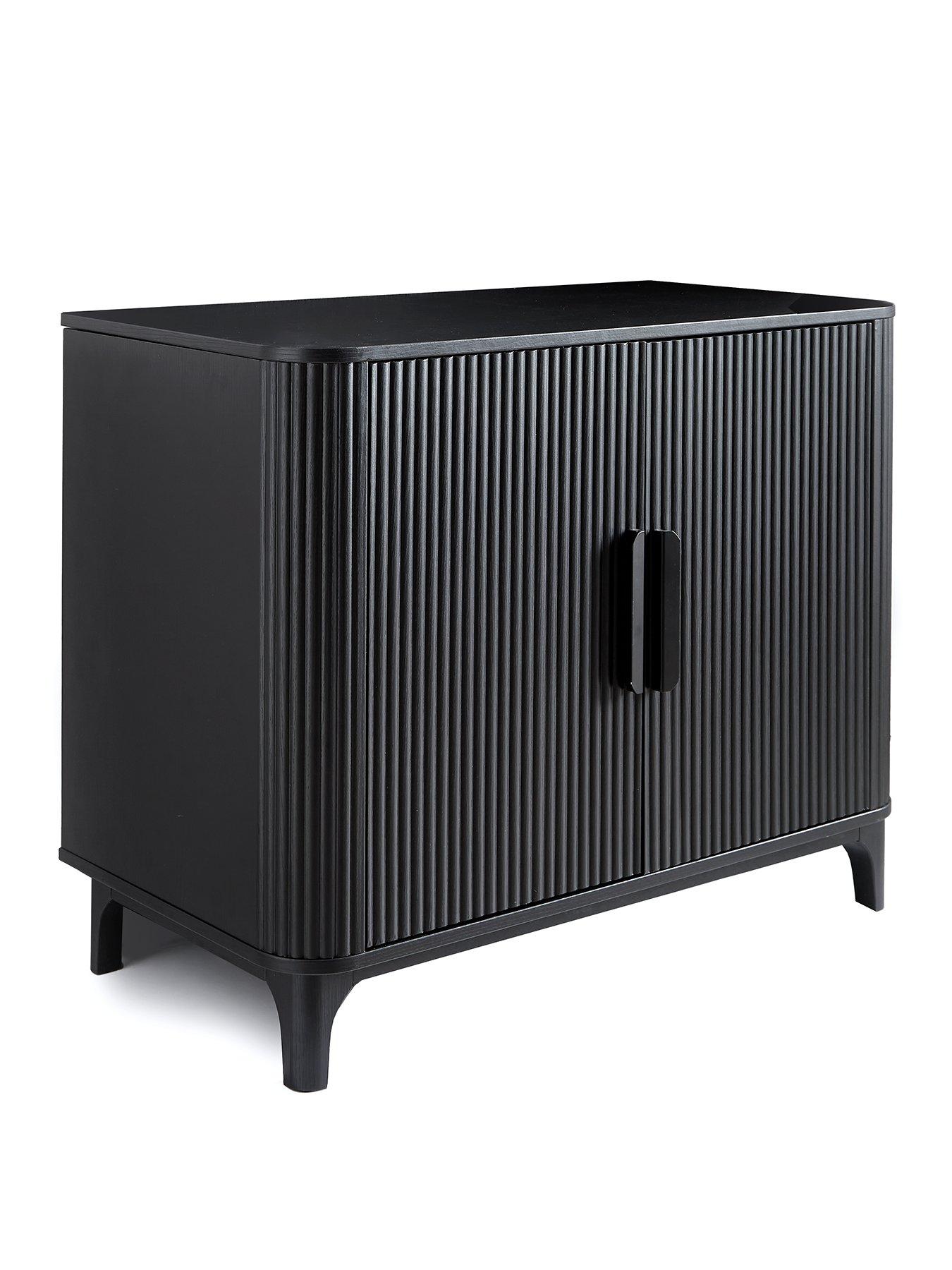 Image 3 of 7 of Very Home Carina Small Sideboard - Black