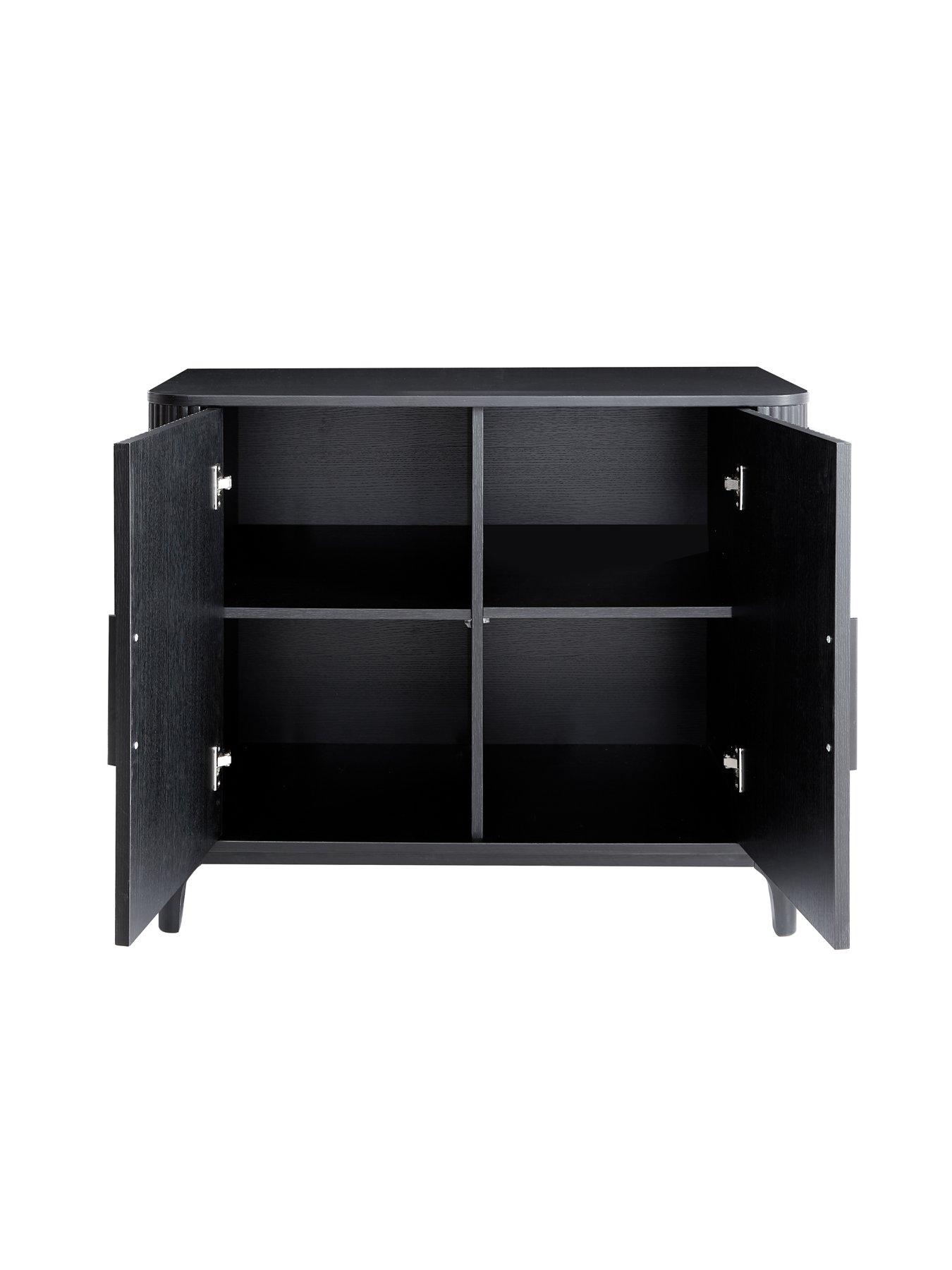 Image 4 of 7 of Very Home Carina Small Sideboard - Black
