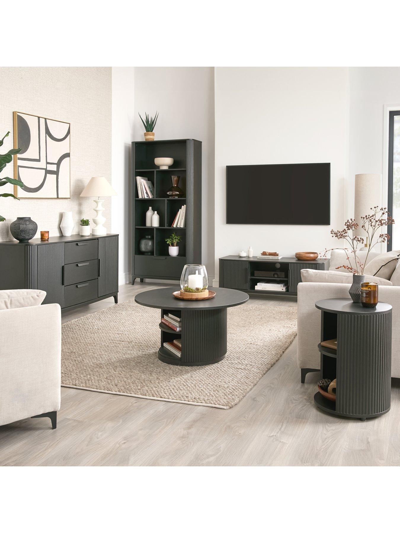 Image 7 of 7 of Very Home Carina Small Sideboard - Black