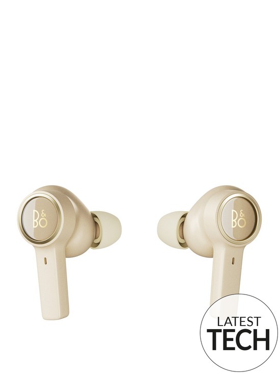 stillFront image of bo-play-beoplay-ex-wireless-earbuds--nbspgold-tone