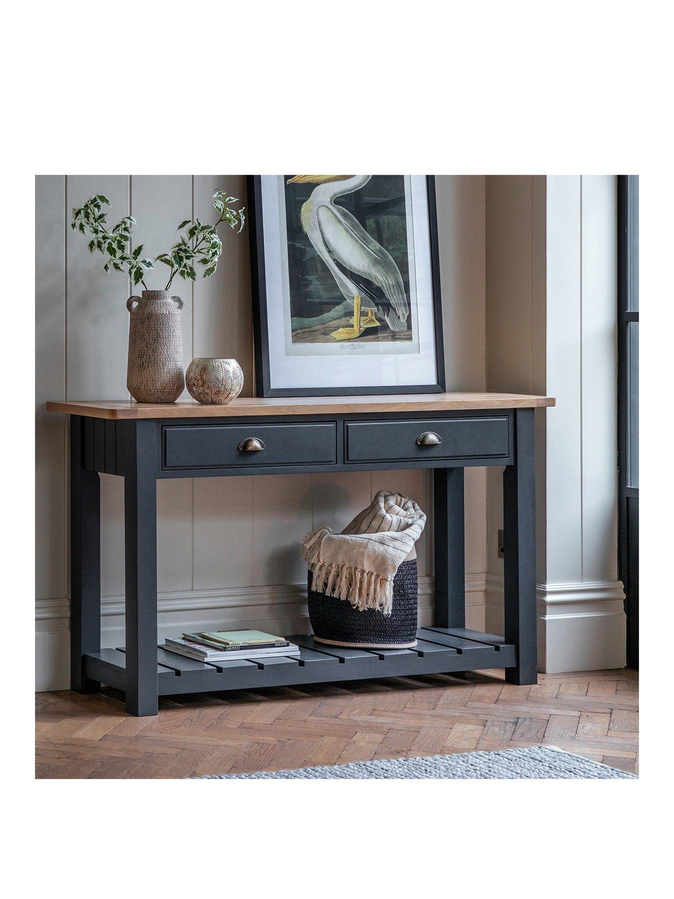  image of gallery-eton-2-drawer-console-table