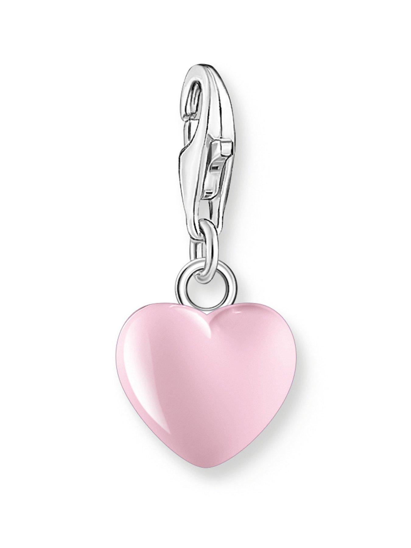 undefined Charm Club Pink Heart Charm