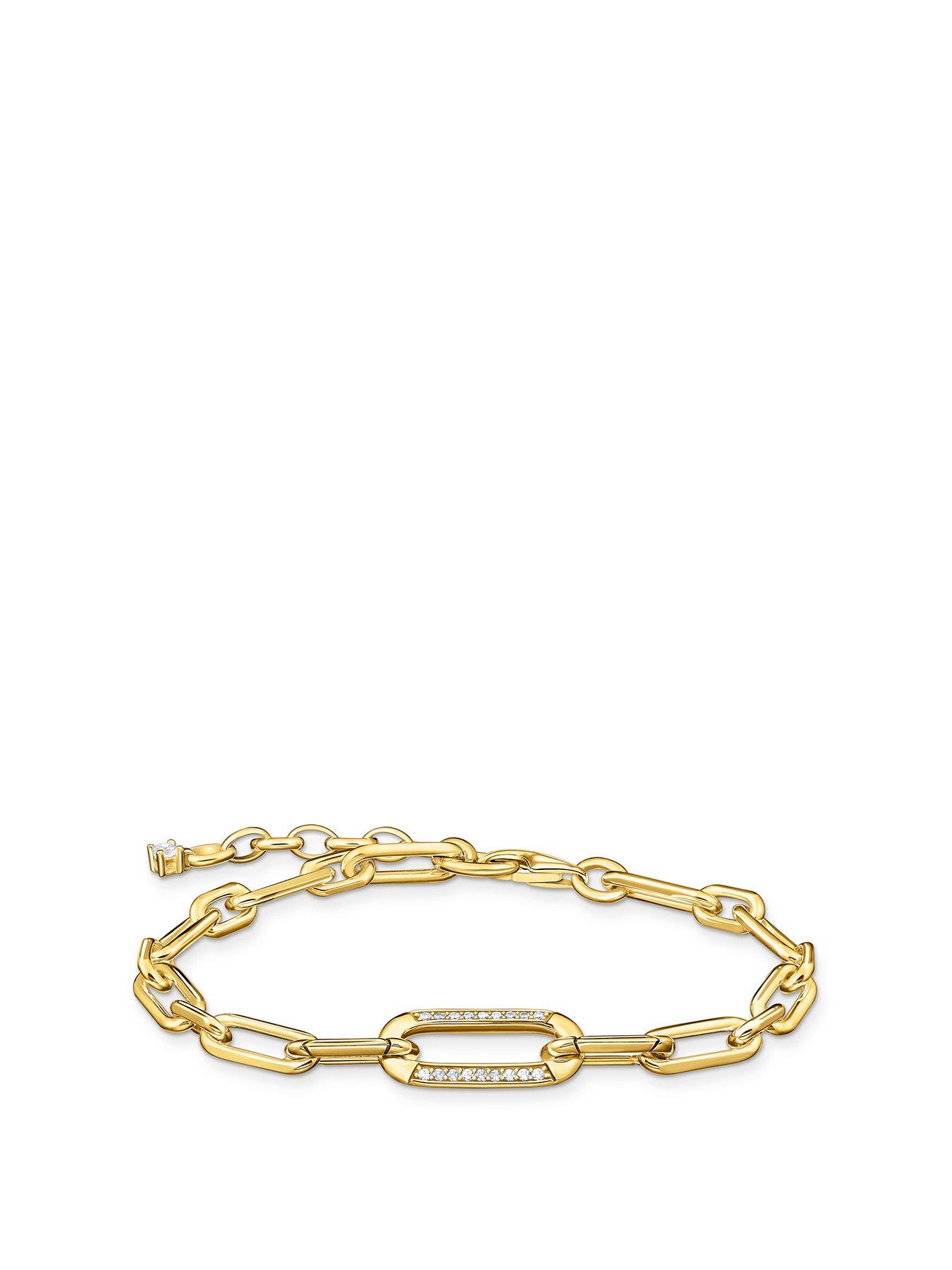 thomas-sabo-sterling-gold-plated-bracelet