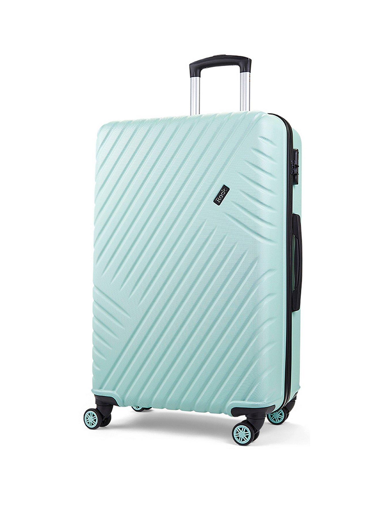  image of rock-luggage-santiago-hardshell-8-wheel-suitcase-3-piece-set