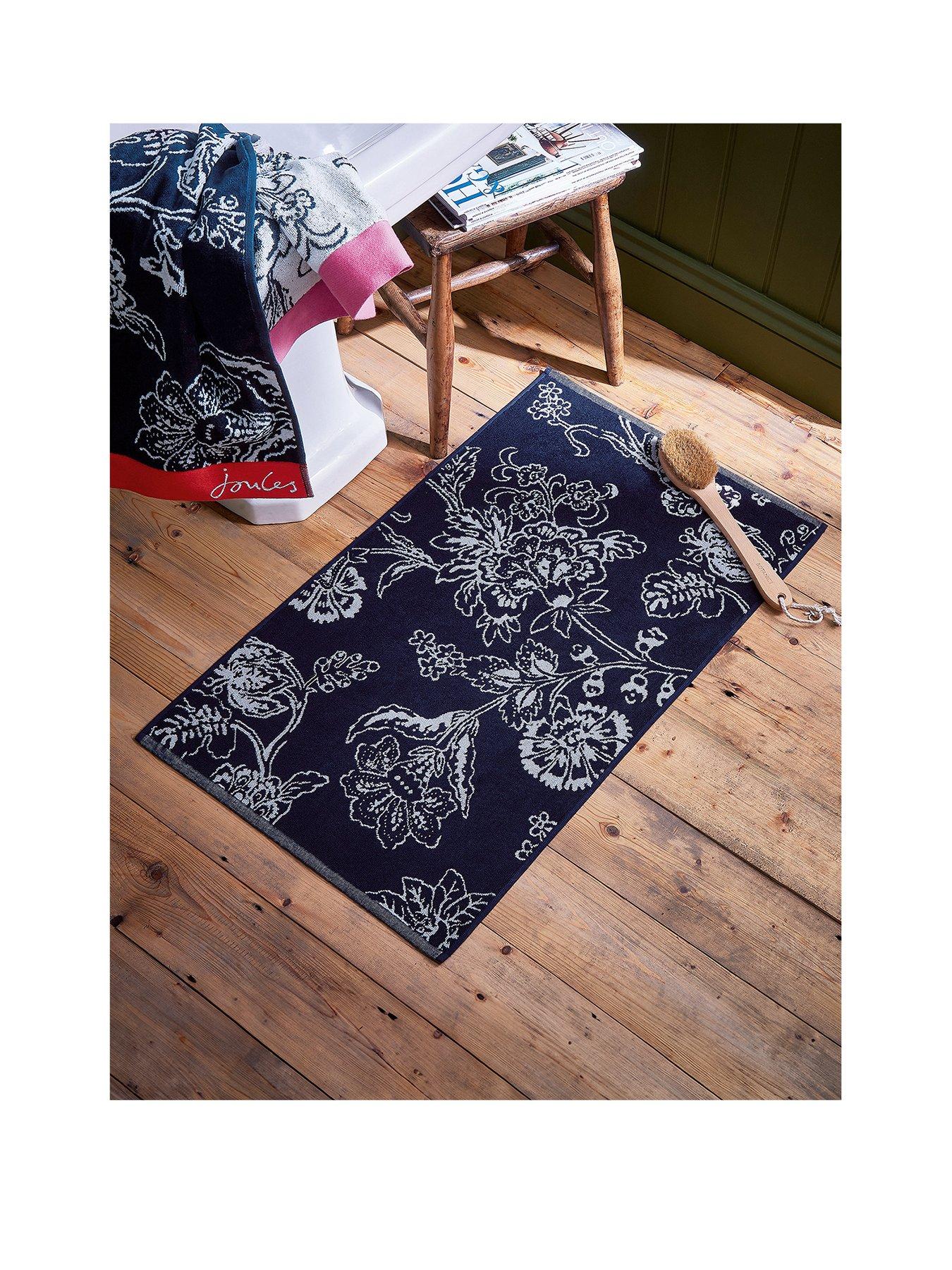 Joules Indienne Floral Bath Mat
