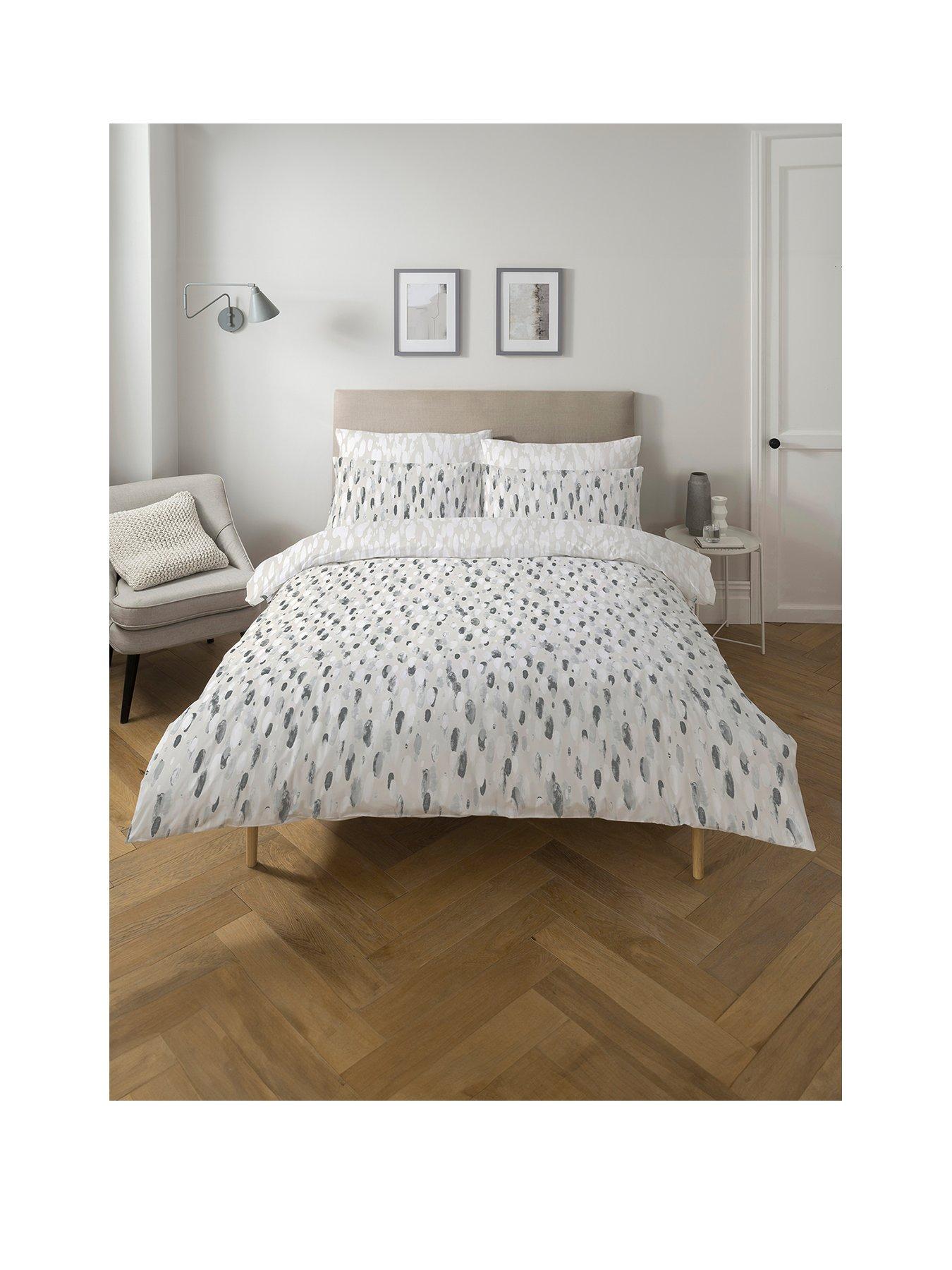 Image 2 of 3 of Copenhagen Home Rayne Duvet Cover Set - Charcoal